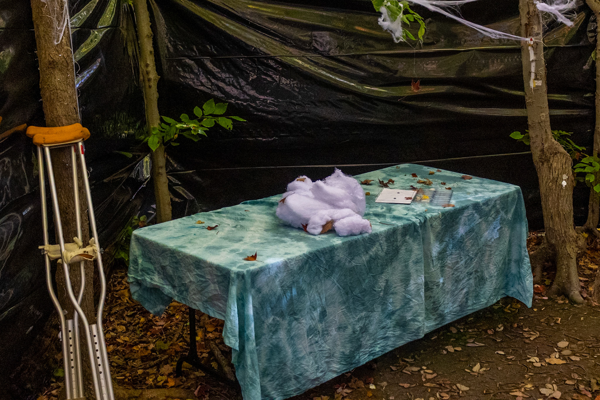 Nursing home scene at Fright Night  (Photo by Madelynn Pittman)