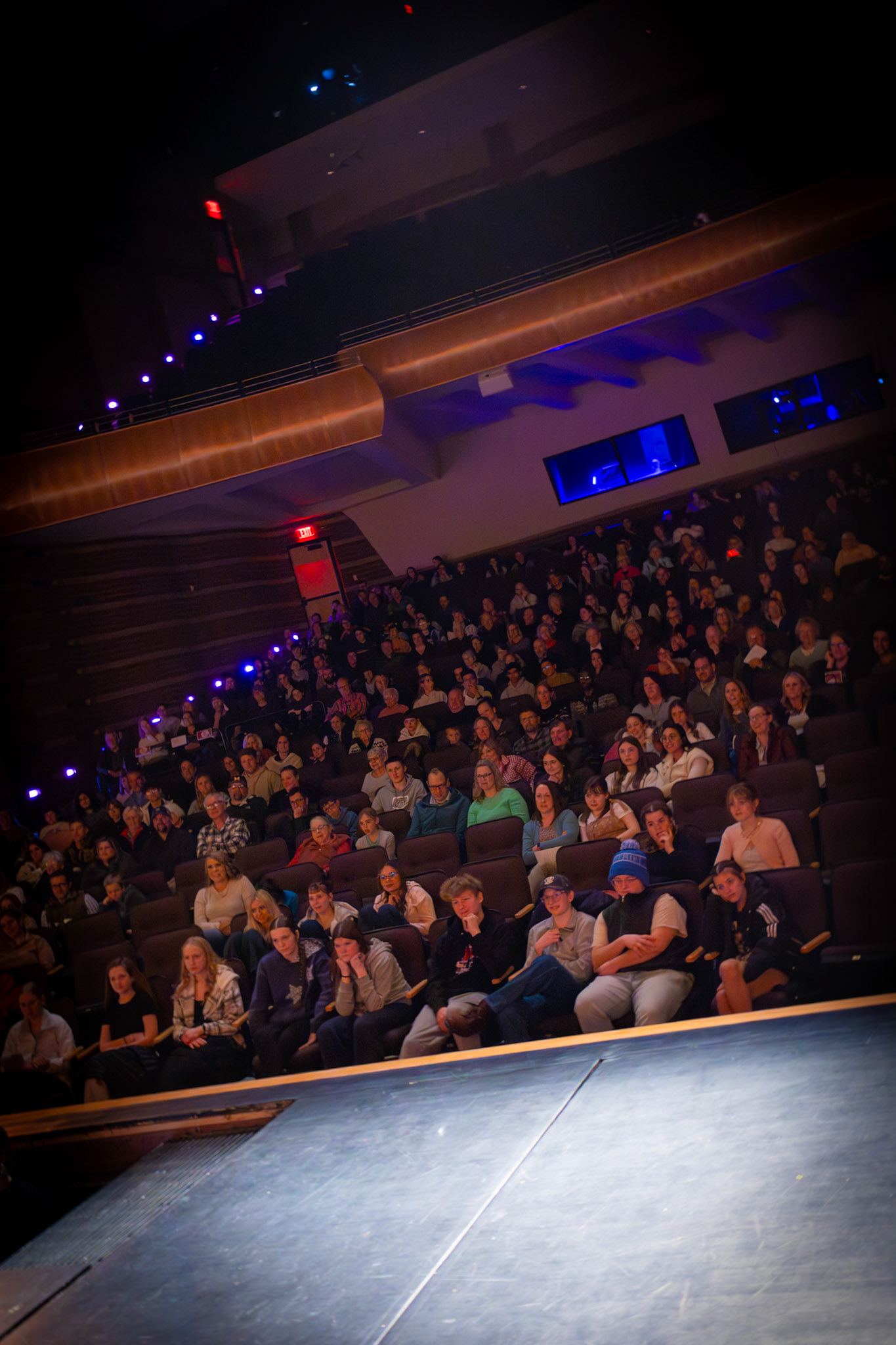 The audience at opening night. (Photo by Deegan Pecha-Gnat)