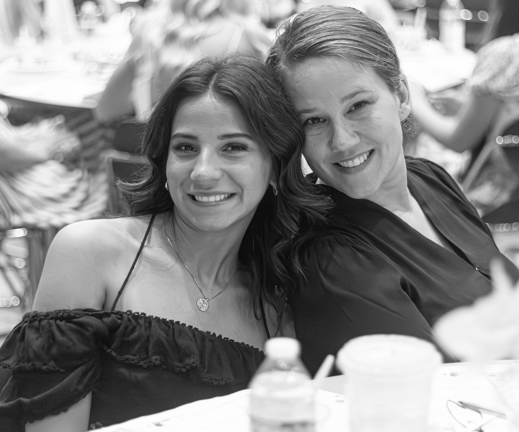 Kaleigh Mapes-Karadsheh poses for a photo with her mom during a special moment. (Photo by Elsha Bytwork)