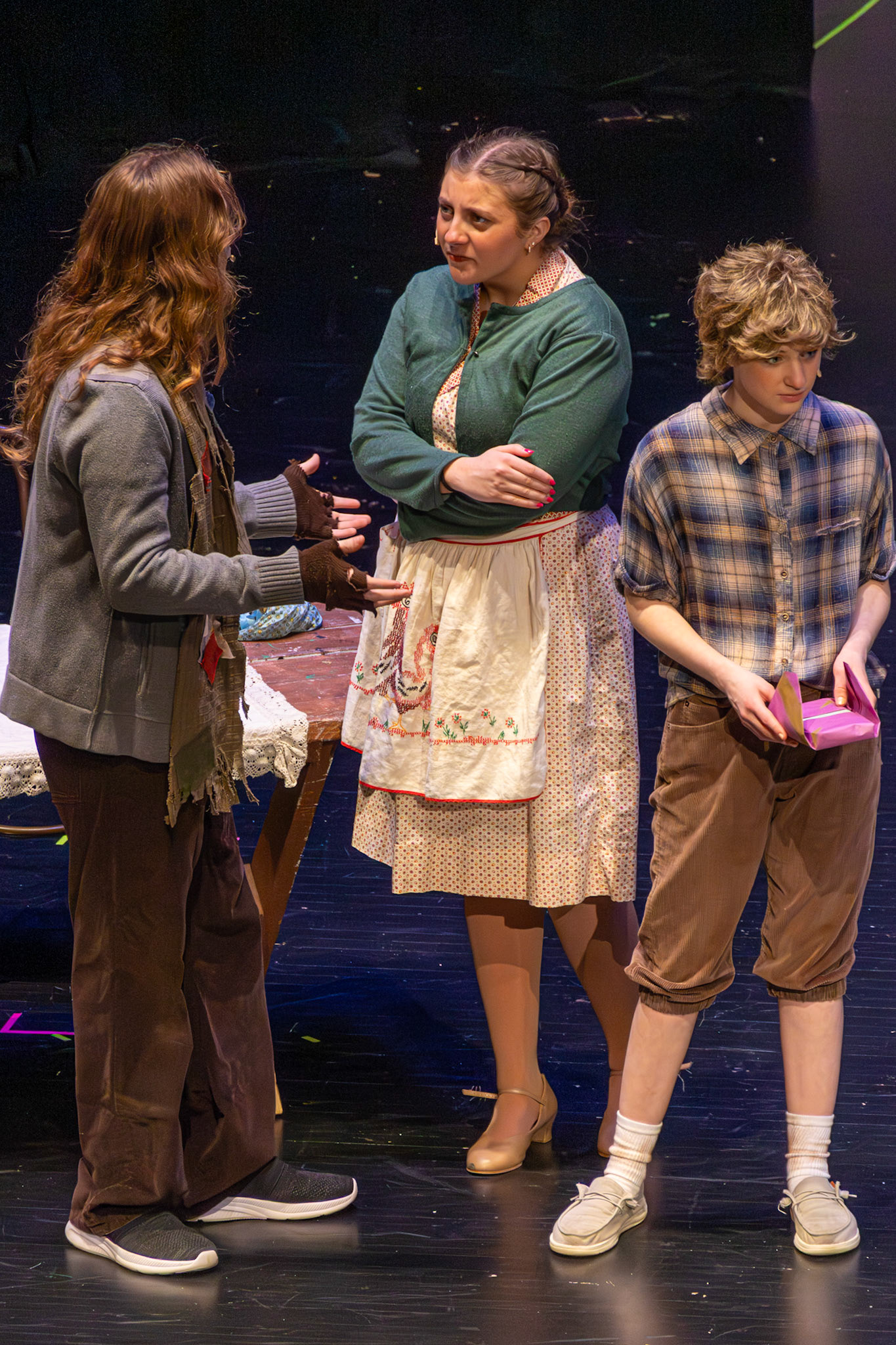 Charlie’s mother looks at his father in disbelief after hearing the life-changing decision. (Photo by Mackenzie Popma)