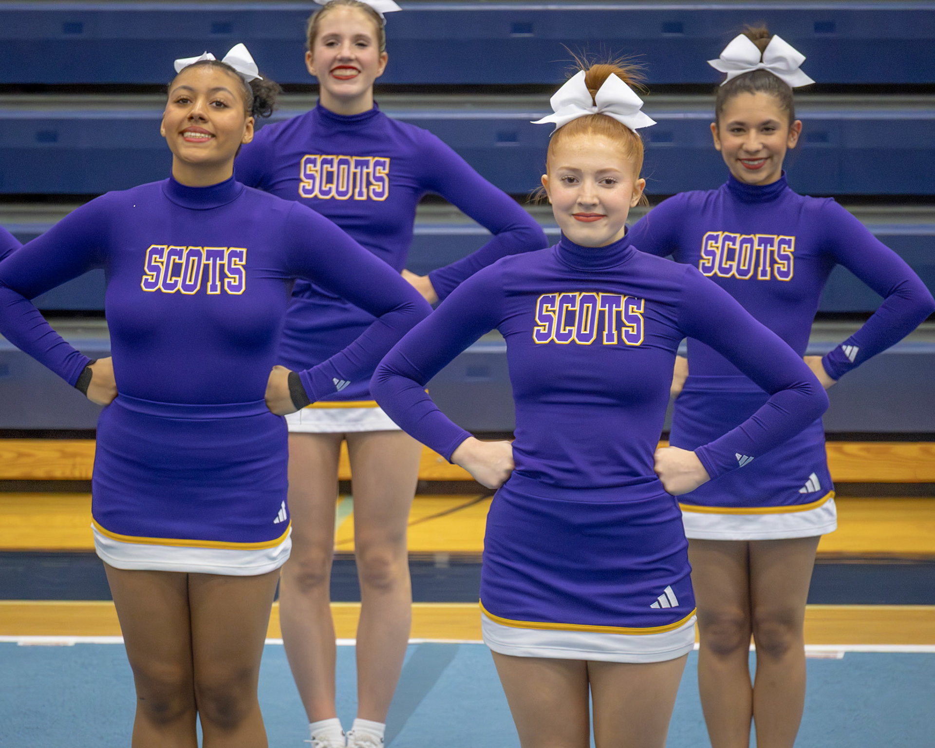 Carly Moore and Shelyn Thomas made a strong impression in the first round, showing dedication and skill on the mat. (Photo by Lilli Jackson)