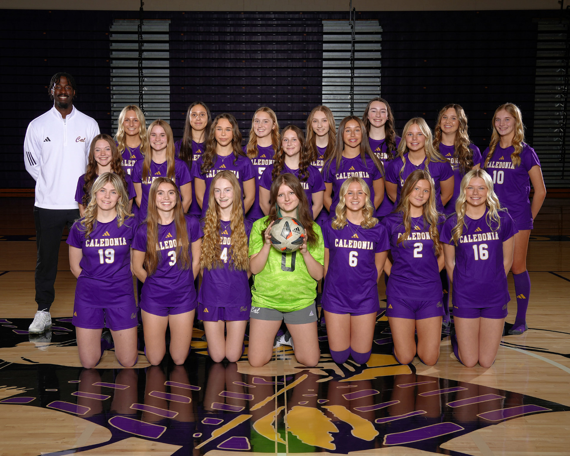 JV-A Girls Soccer (Photograph displayed with permission from Geskus Photography Inc.)