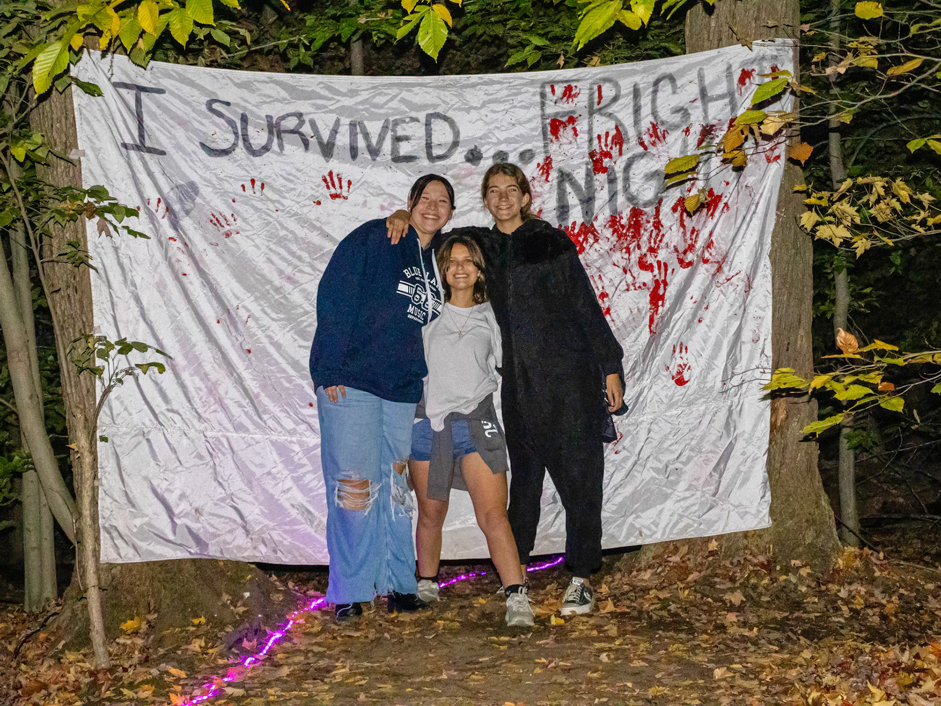 From screams to selfies. (Photo by Mackenzie Popma)