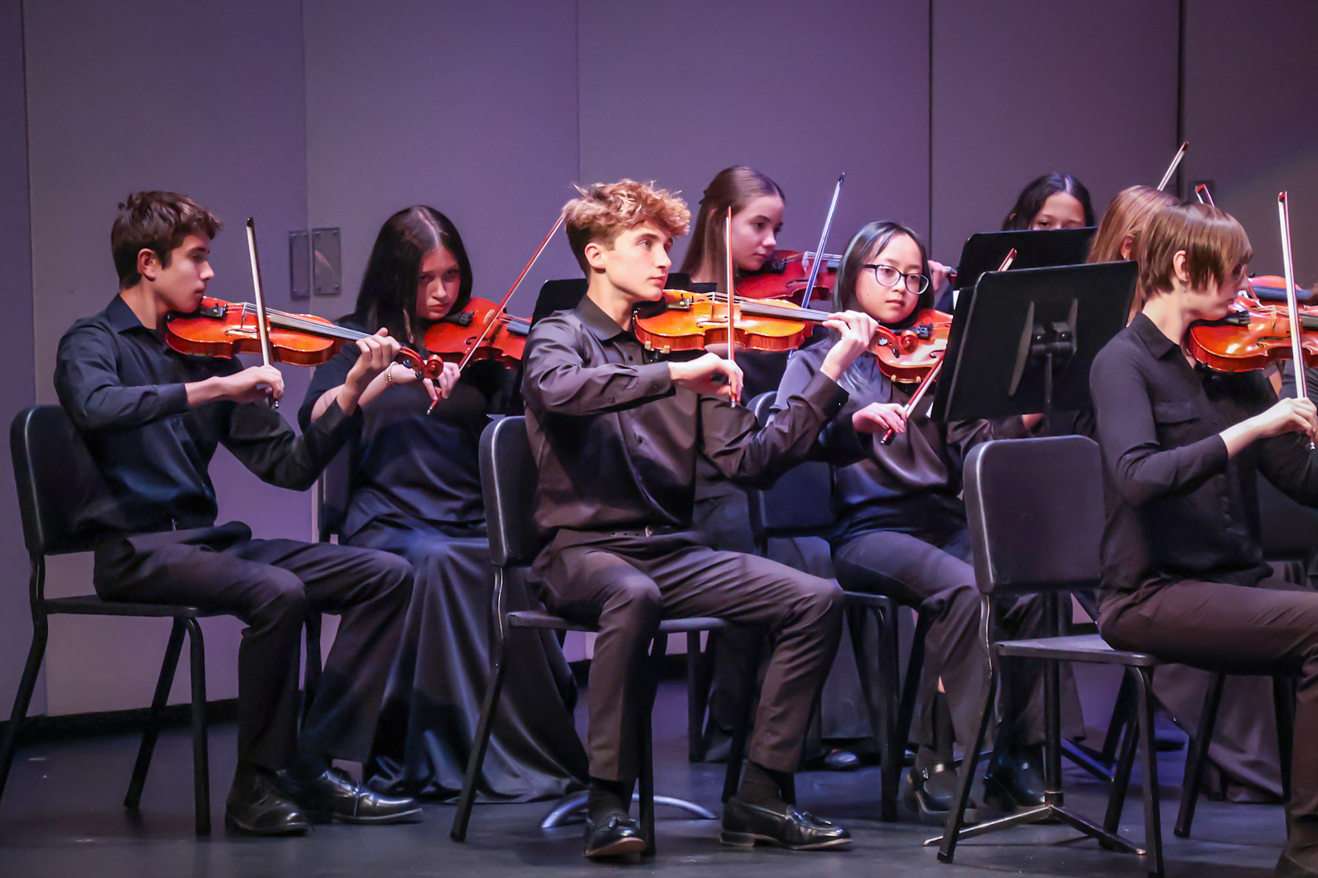 Bennett Snapper plays with passion. (Photo by Ava LaBine)