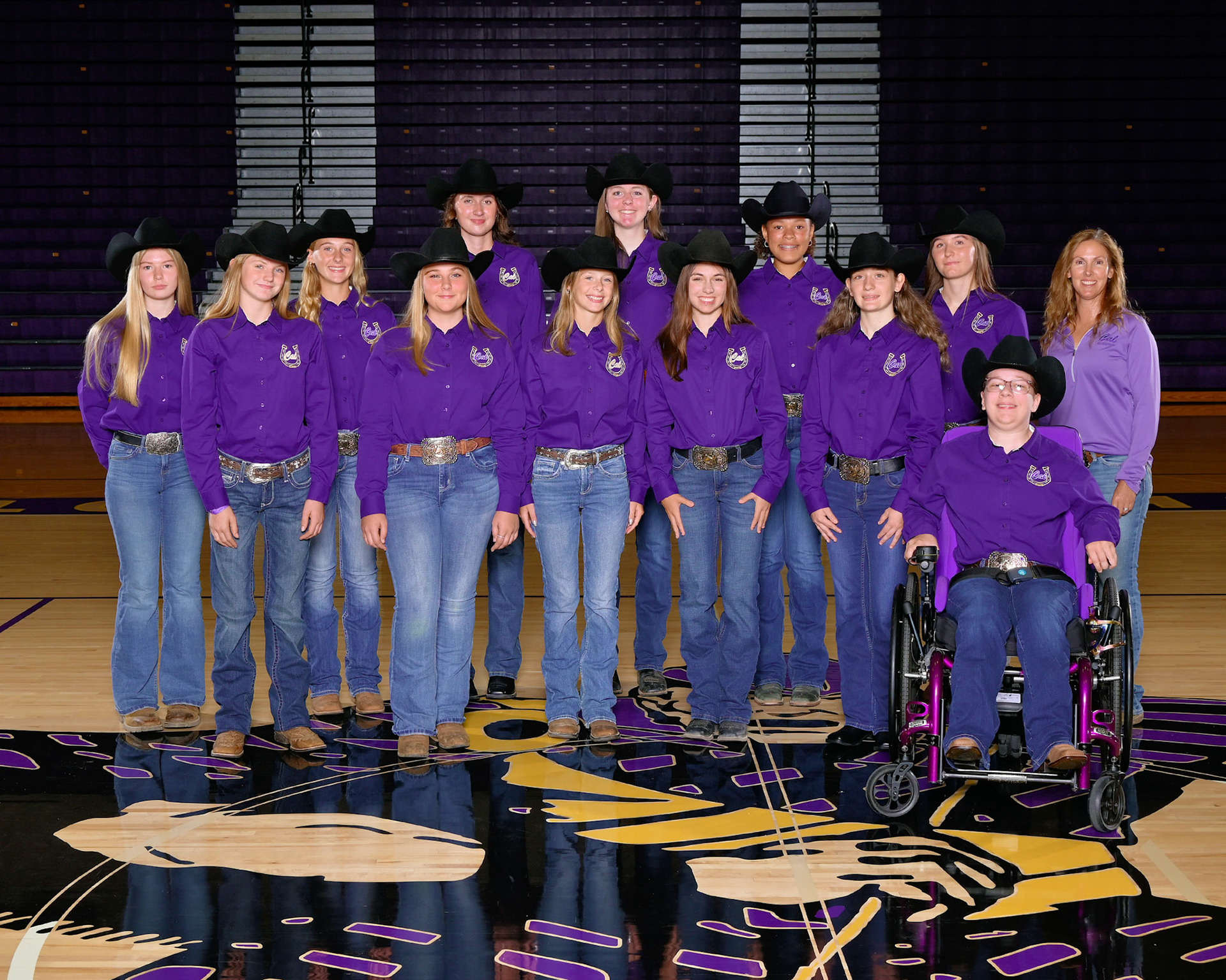 Equestrian Team (Photograph displayed with permission from Geskus Photography Inc.)