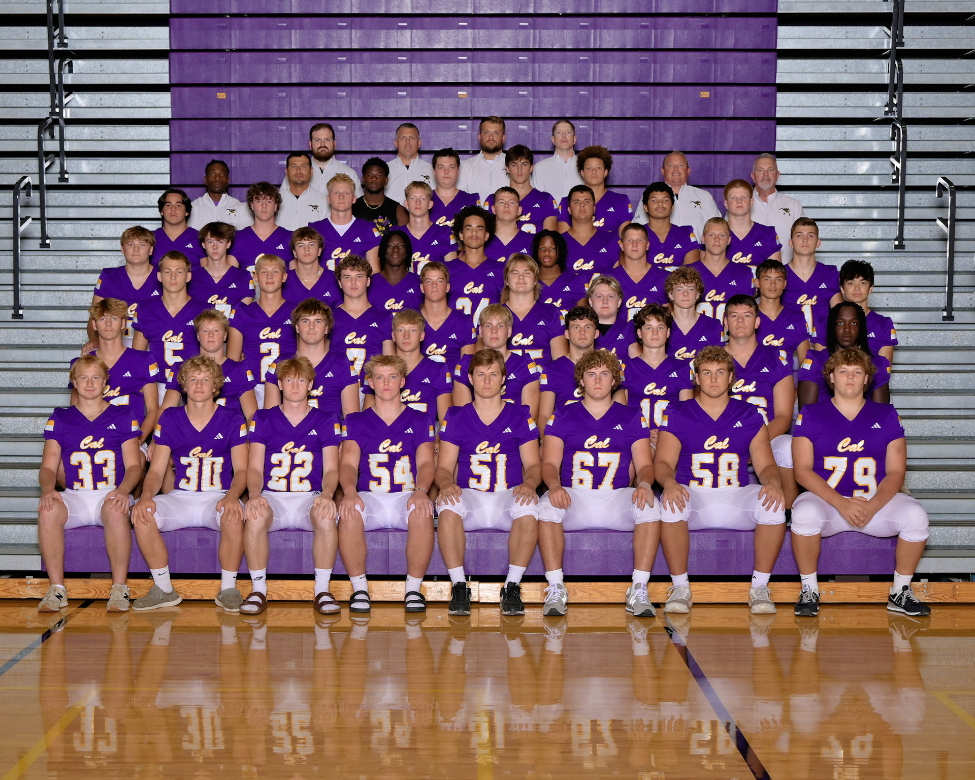 Varsity Football (Photograph displayed with permission from Geskus Photography Inc.)