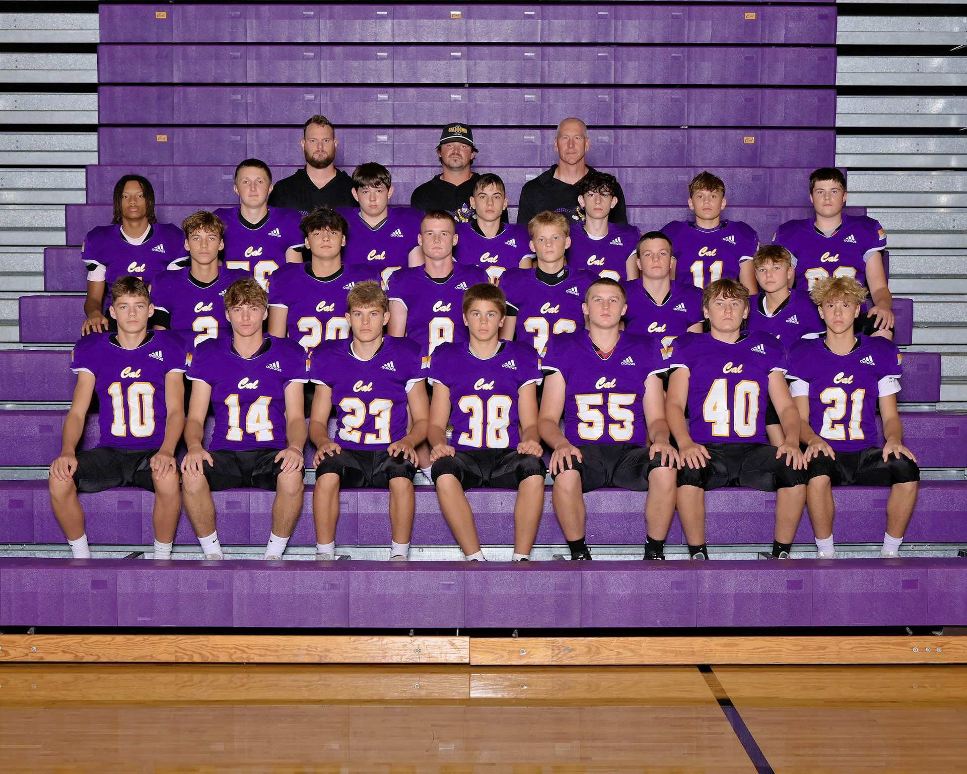 Freshman Football (Photograph displayed with permission from Geskus Photography Inc.)
