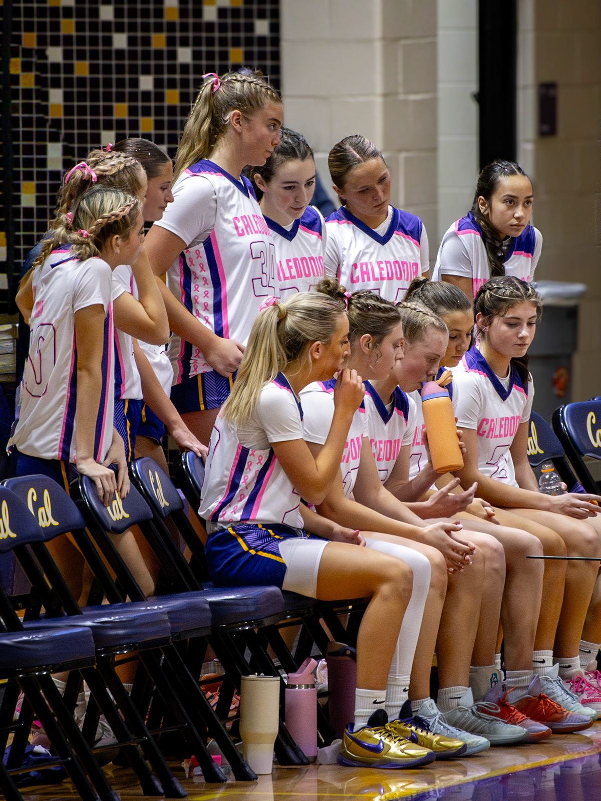 All eyes on the board as the next move takes shape. (Photo by Aibree Akers)