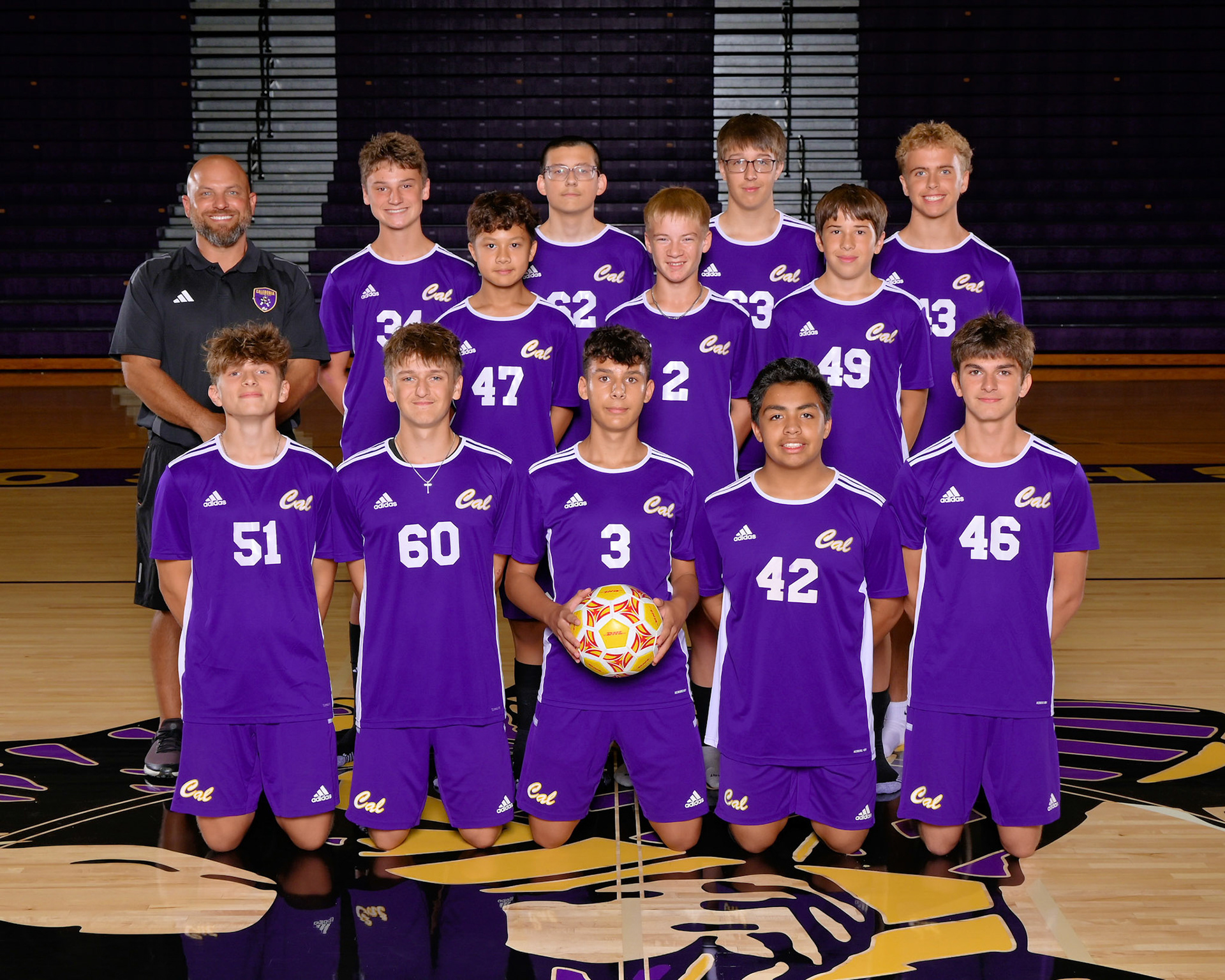 JV Boys Soccer B (Photograph displayed with permission from Geskus Photography Inc.)