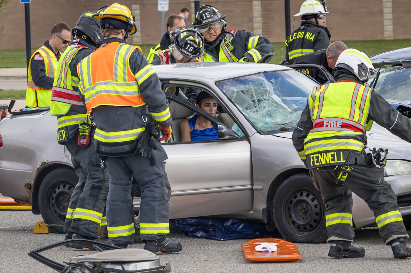 Junior Distracted Driving Assembly (Photo by Jeremiah Pittman)
