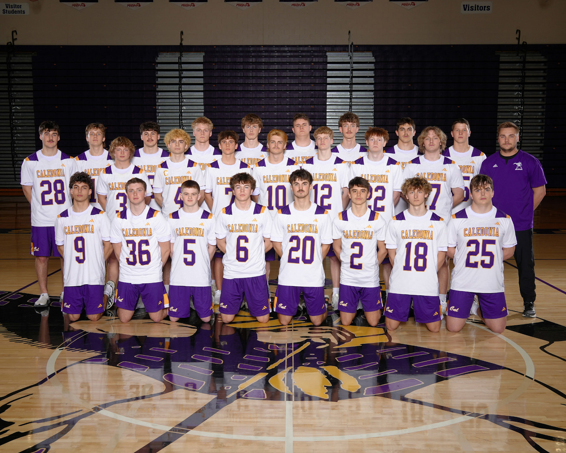 Varsity Boys Lacrosse (Photograph displayed with permission from Geskus Photography Inc.)