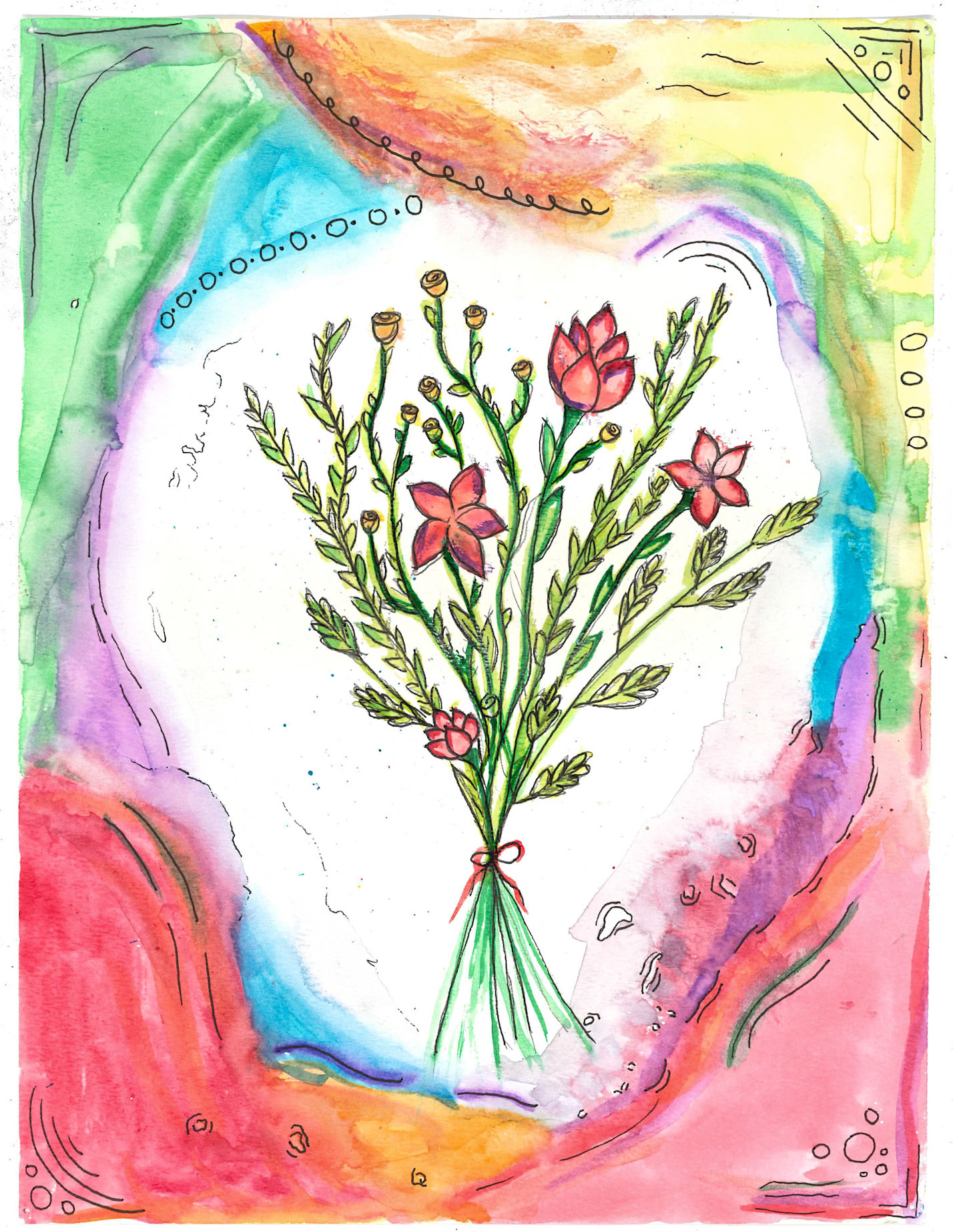 Ink &amp; Watercolor (Addi Hacht)