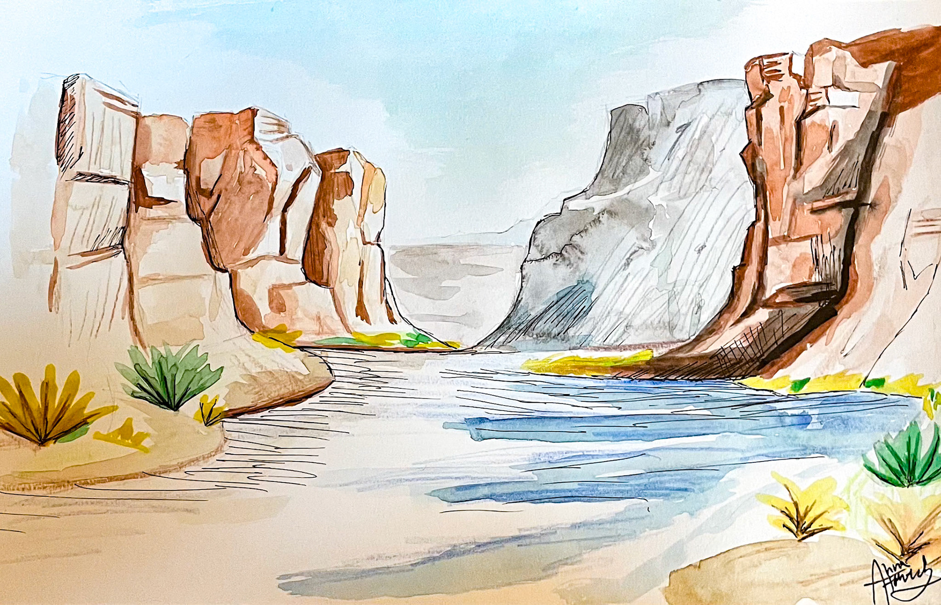 Watercolor (Anna Homrich)