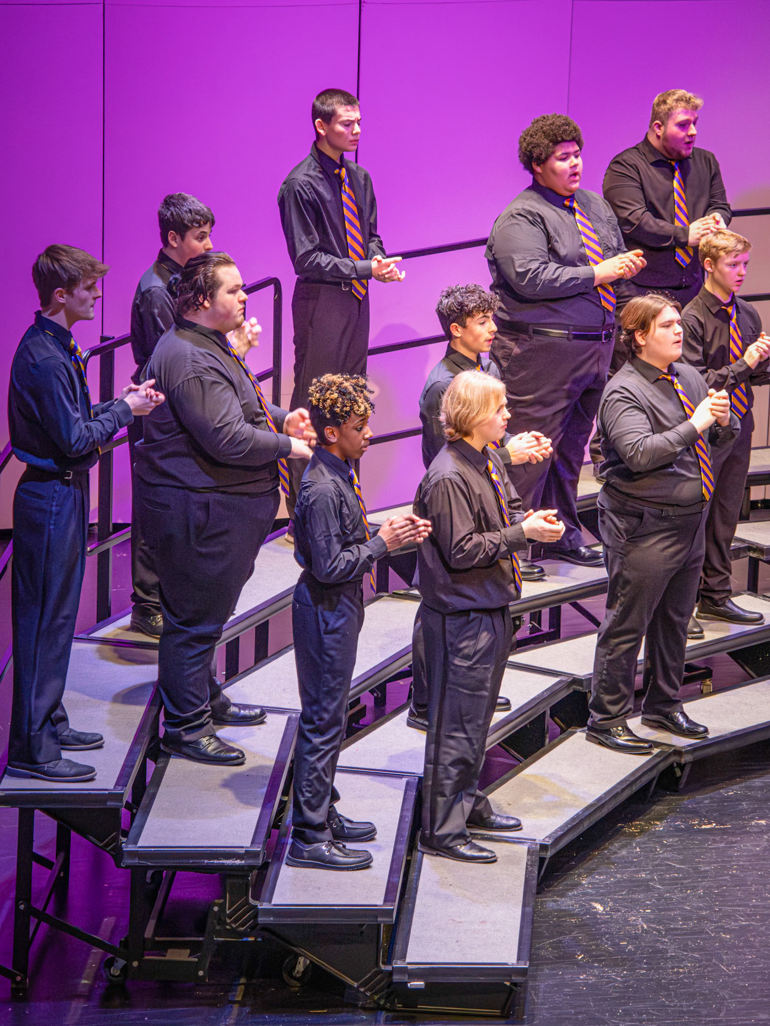 Tenors &amp; basses (Photo by Addi Thornton)