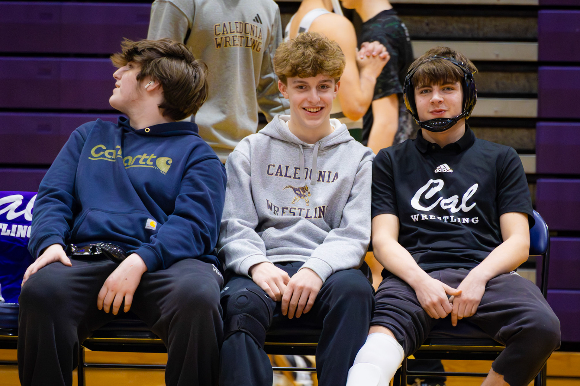 Leonard Dufresnes and Egan Otto (Photo by Marie Bozso)