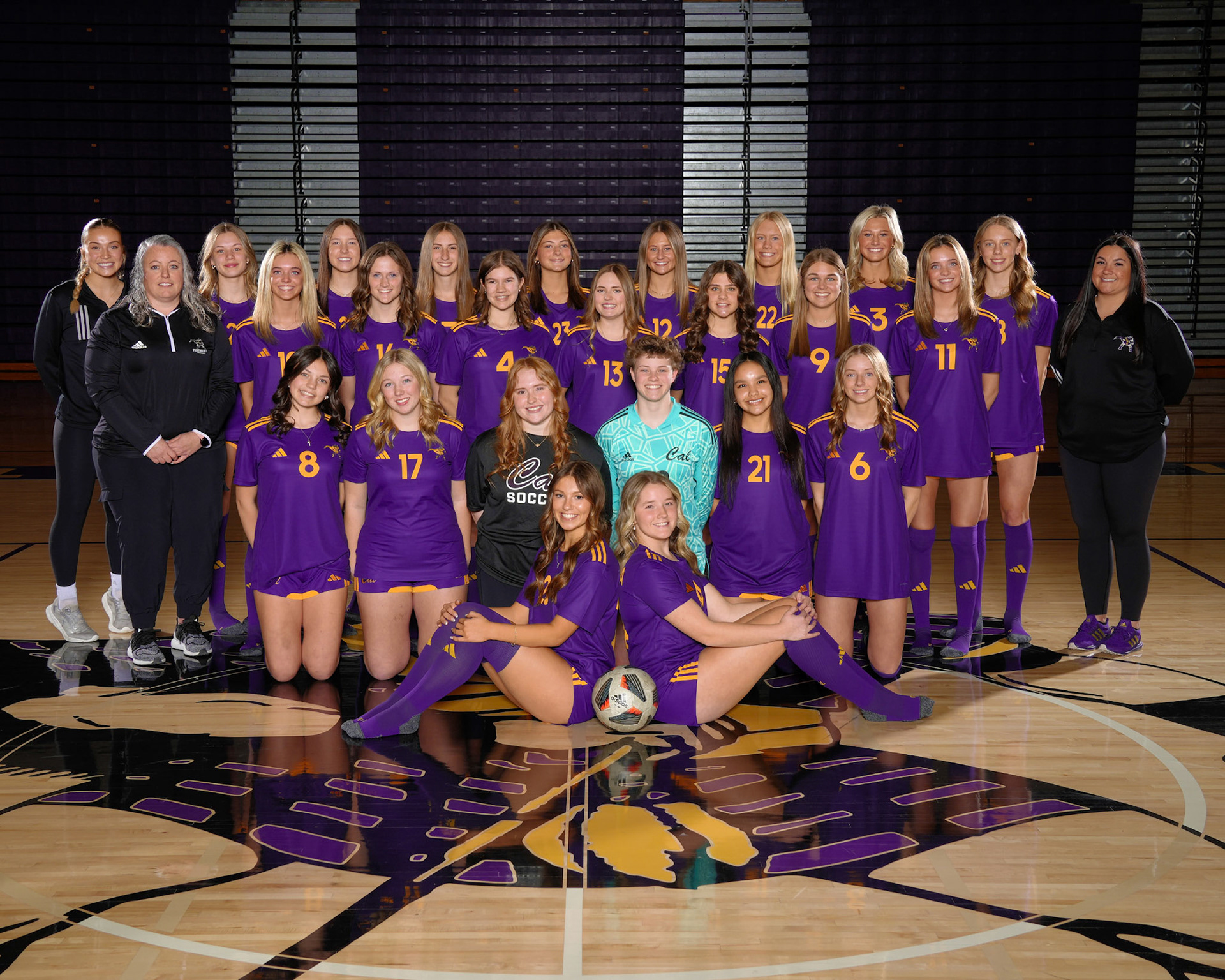 Varsity Girls Soccer (Photograph displayed with permission from Geskus Photography Inc.)