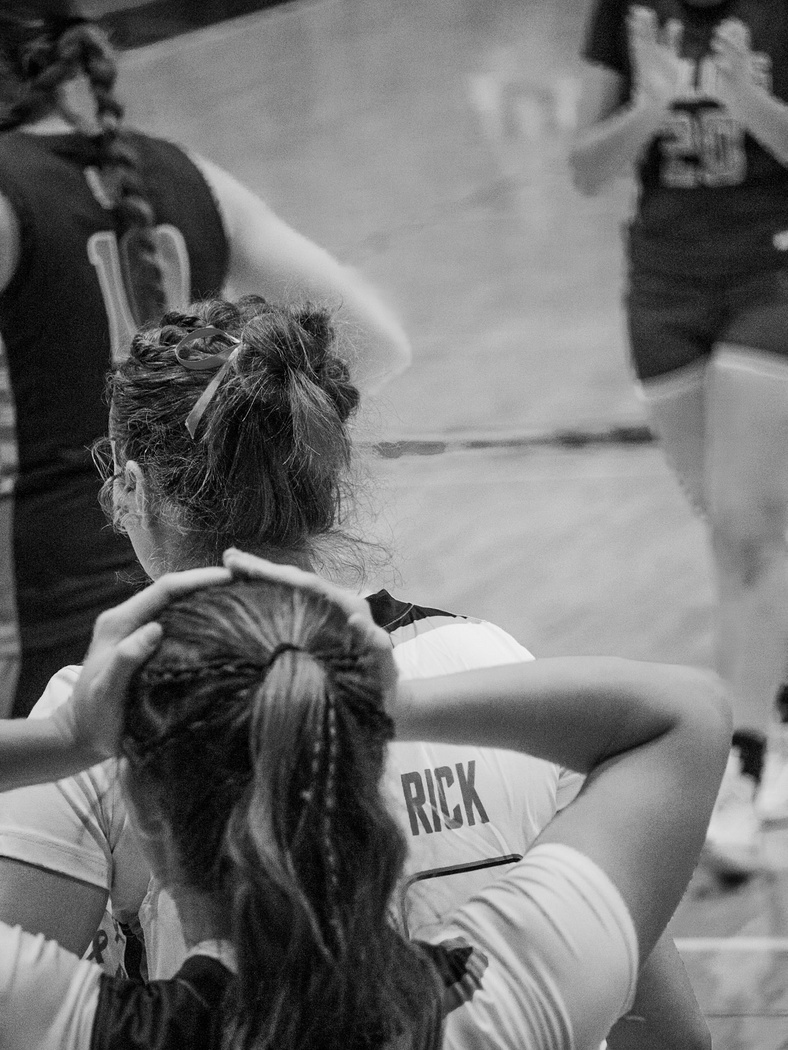 Anticipation meets focus on senior night. (Photo by Aibree Akers)