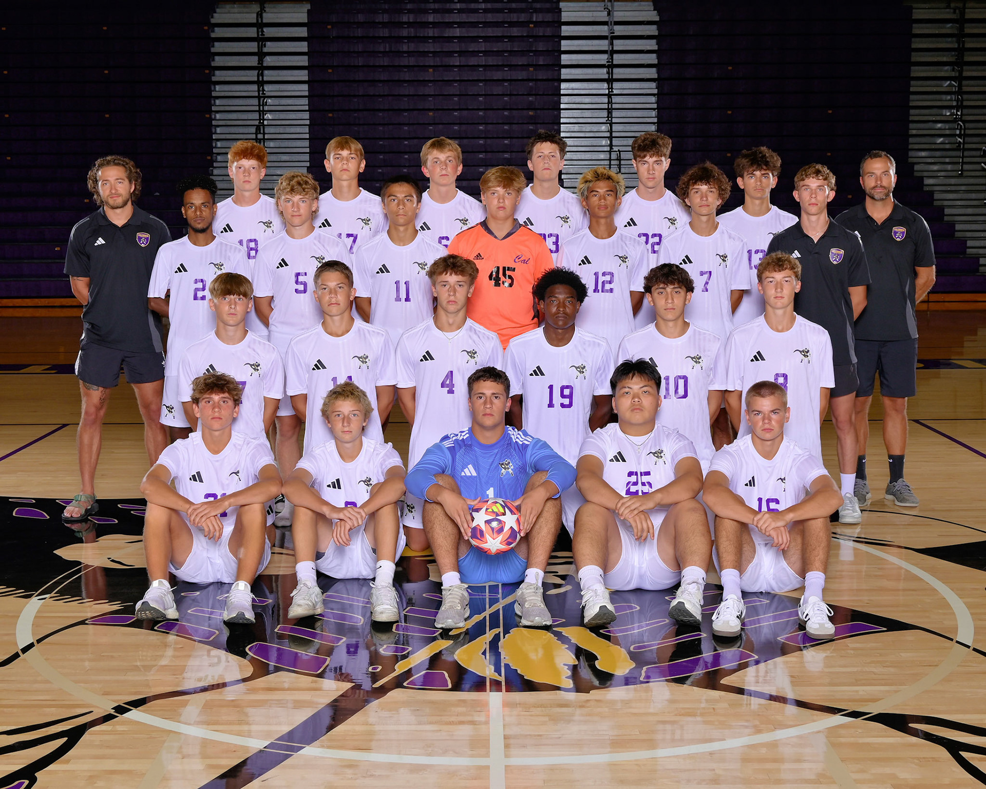 Varsity Boys Soccer (Photograph displayed with permission from Geskus Photography Inc.)