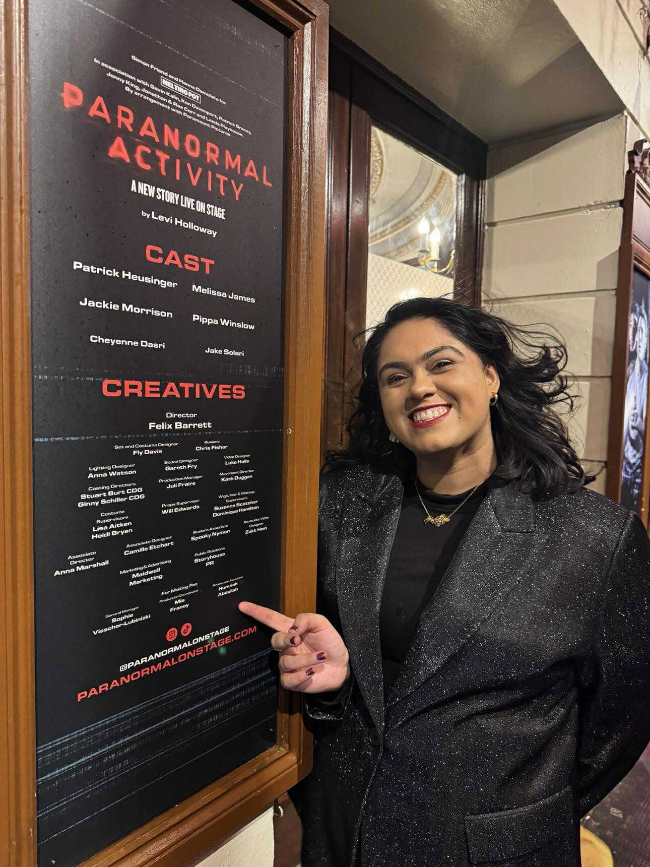 Press Night for Paranormal Activity (West End)