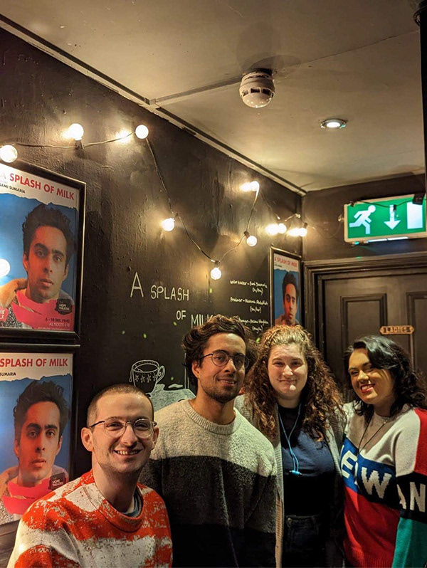 Opening performance of ASOM at The Hope Theatre