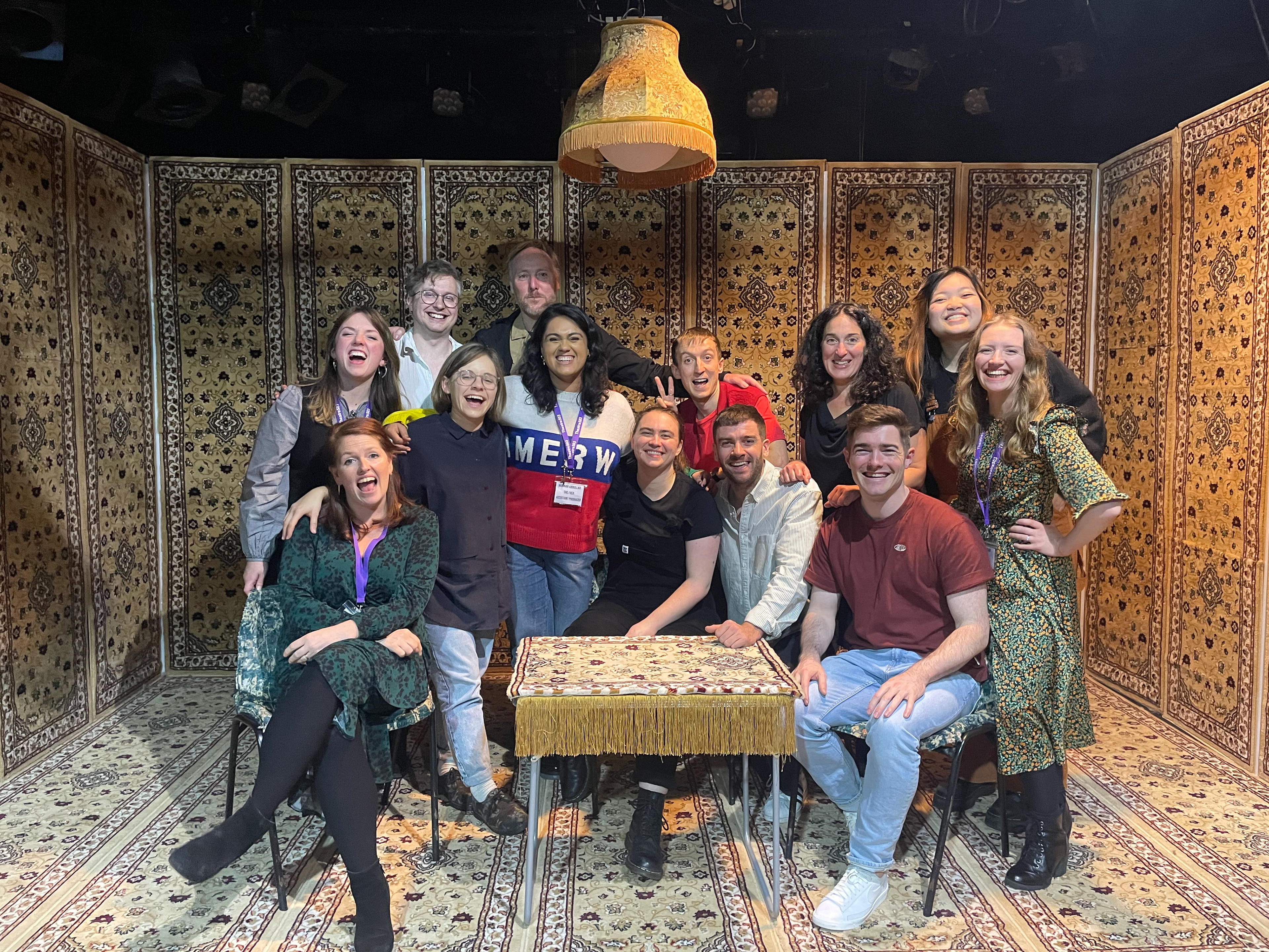 Press Night of A Woman Walks into a Bank