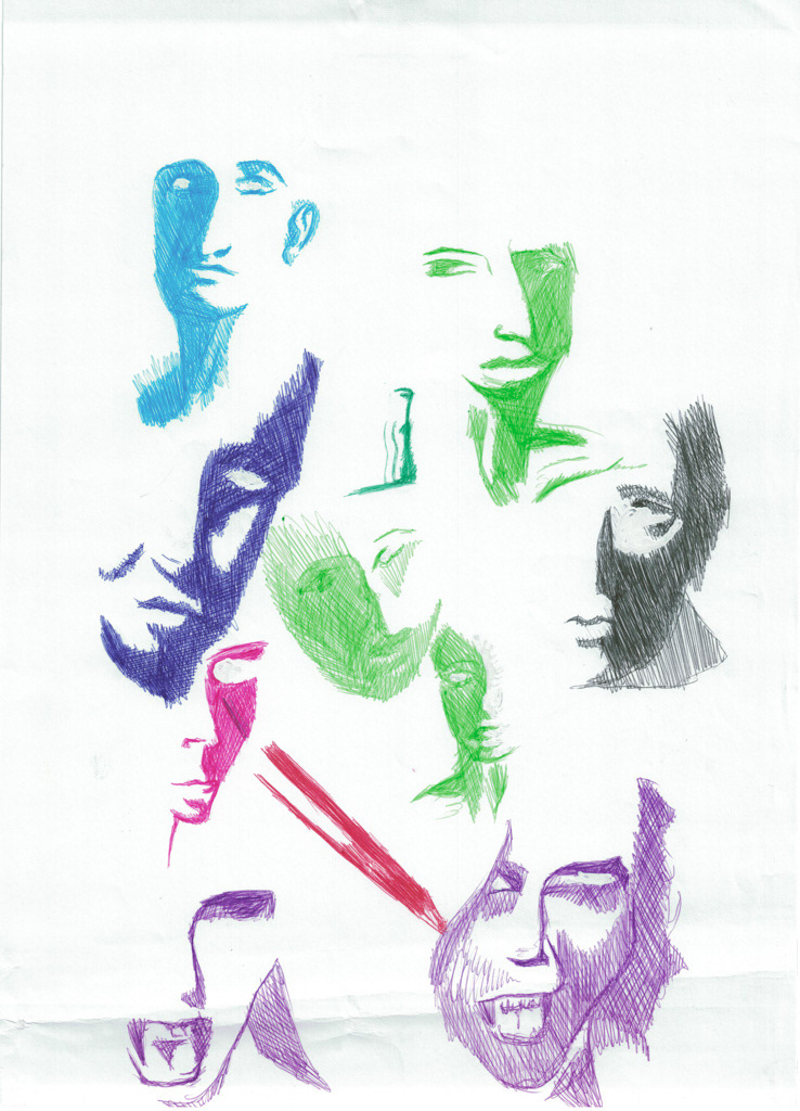 portaits colorPen