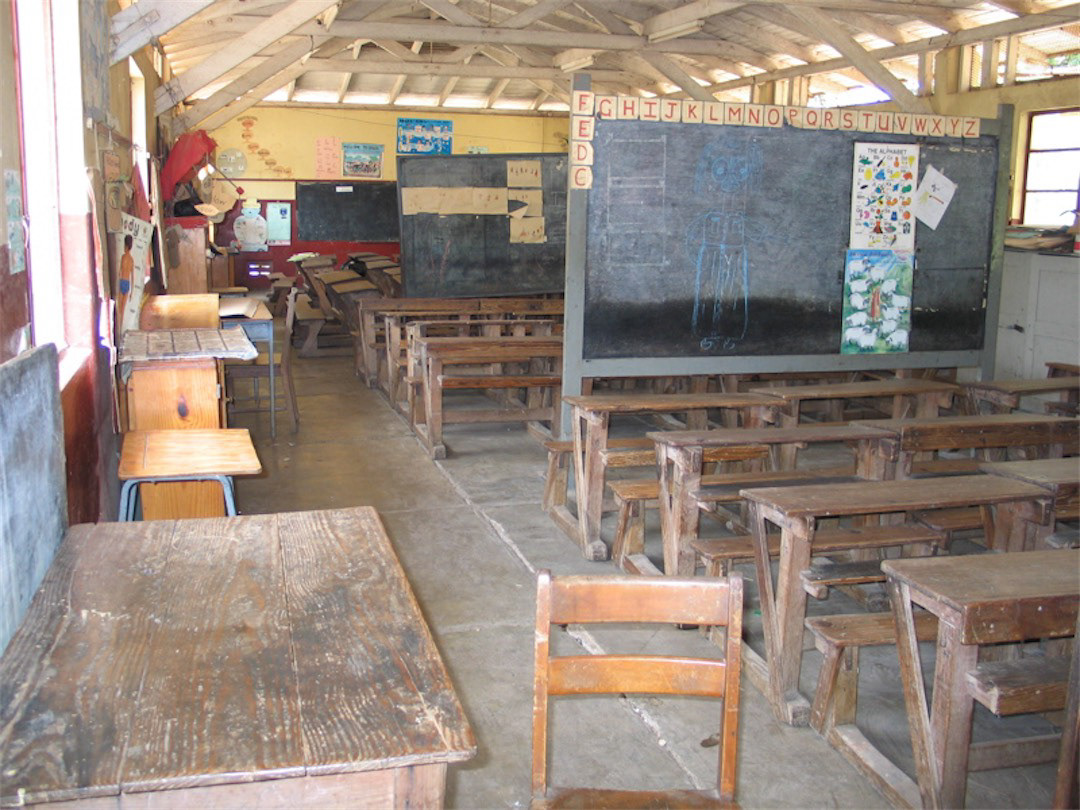 rural classroom without walls