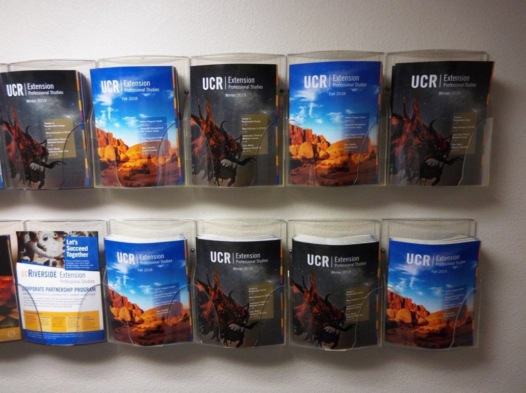 UC Riverside Extension course catalogs