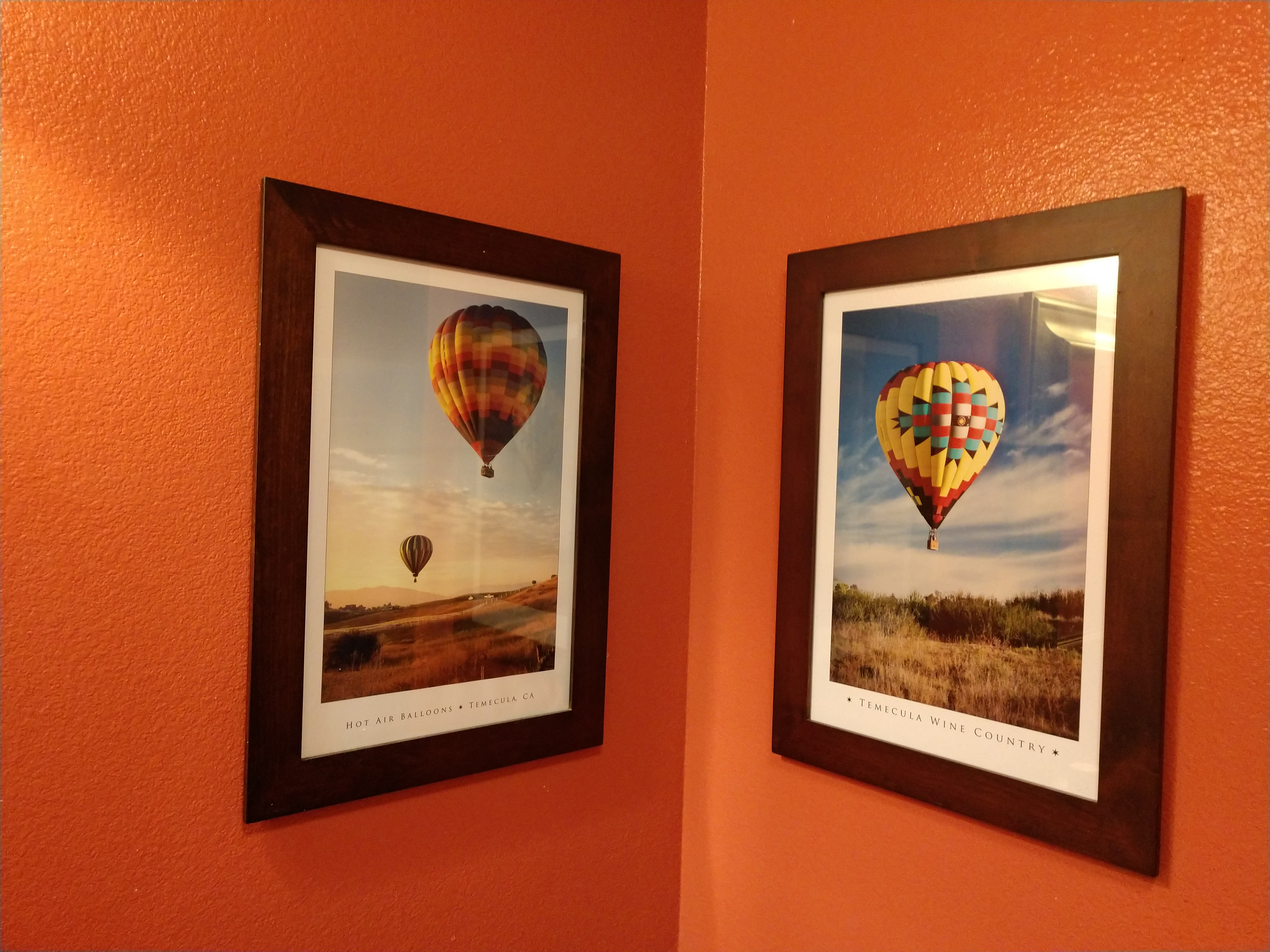 framed balloon photos