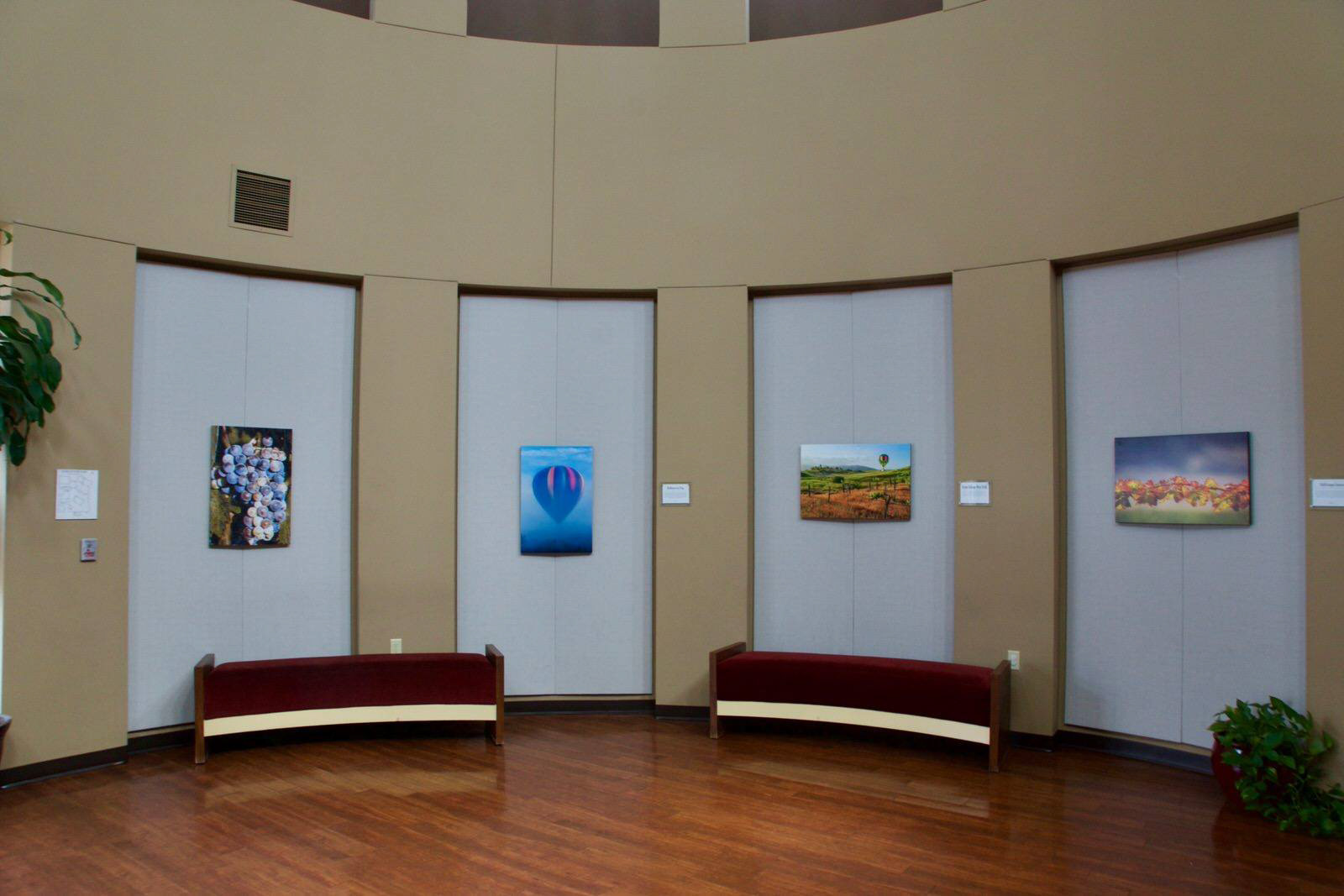 exhibit, Grace Mellman public library, Temecula