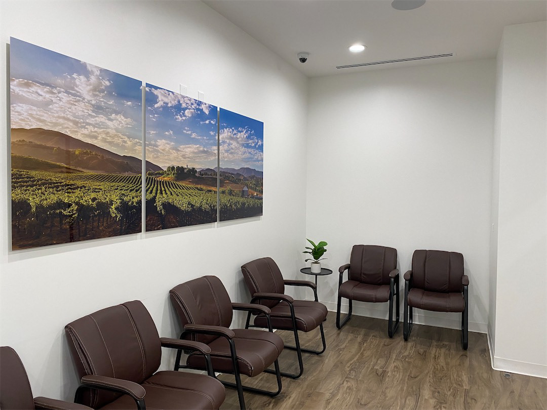 lobby of Dr. Greg Ardary, Ardary Family Dentistry, Temecula