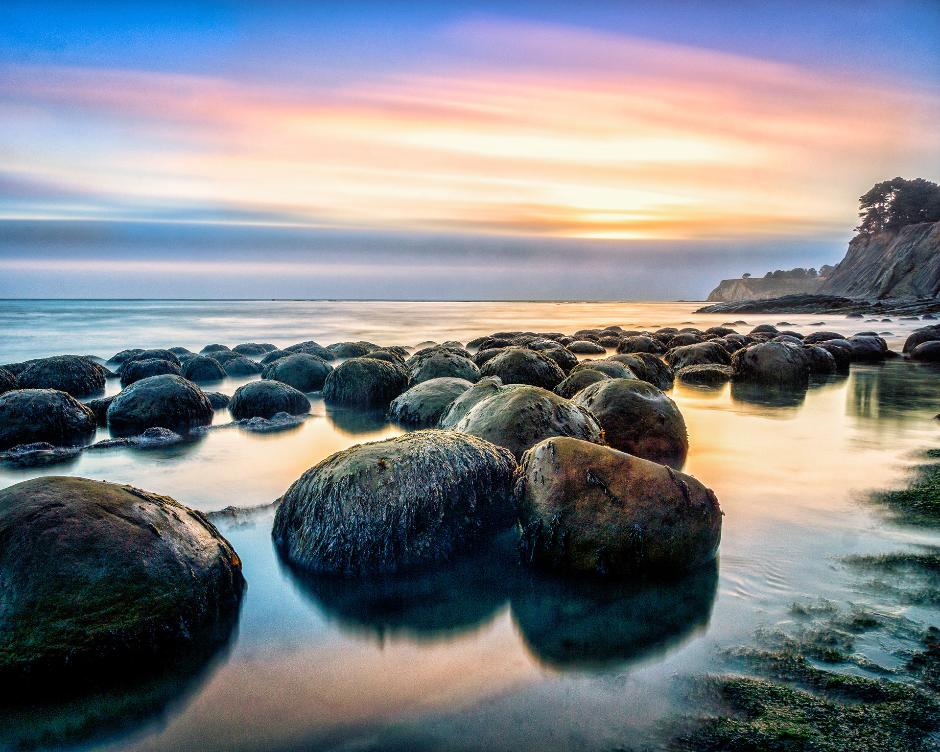 Bowling Ball beach, California