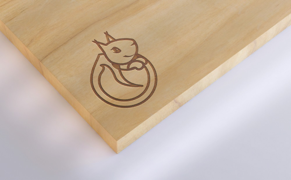 Koncept loga pro půjčovnu hraček