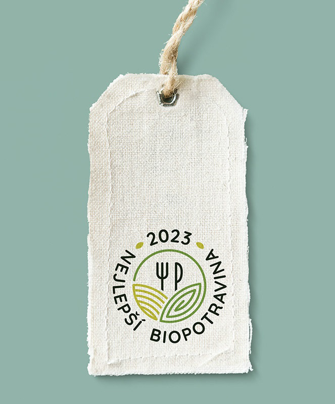 Logo pro soutěž biopotravin pod záštitou PRO-BIO, na následujících 10 let, výhra v soutěži o logo