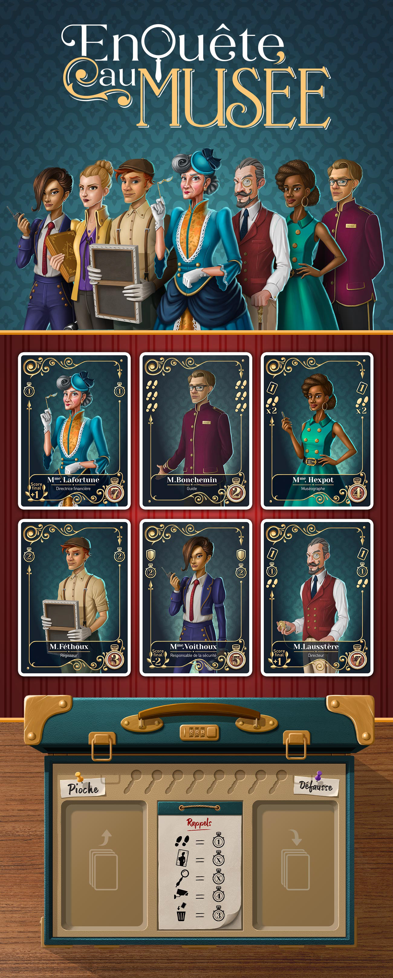 Enquete au Musée, illustration