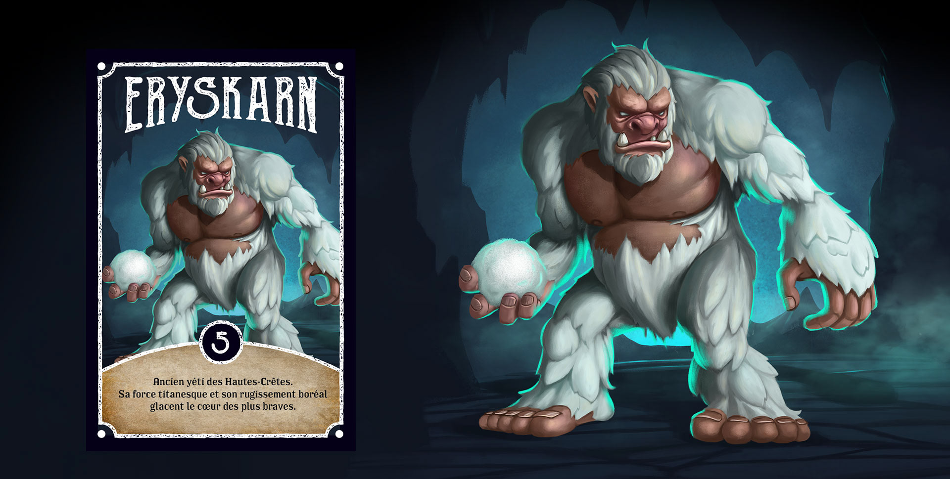 Créatures légendaires, illustrations