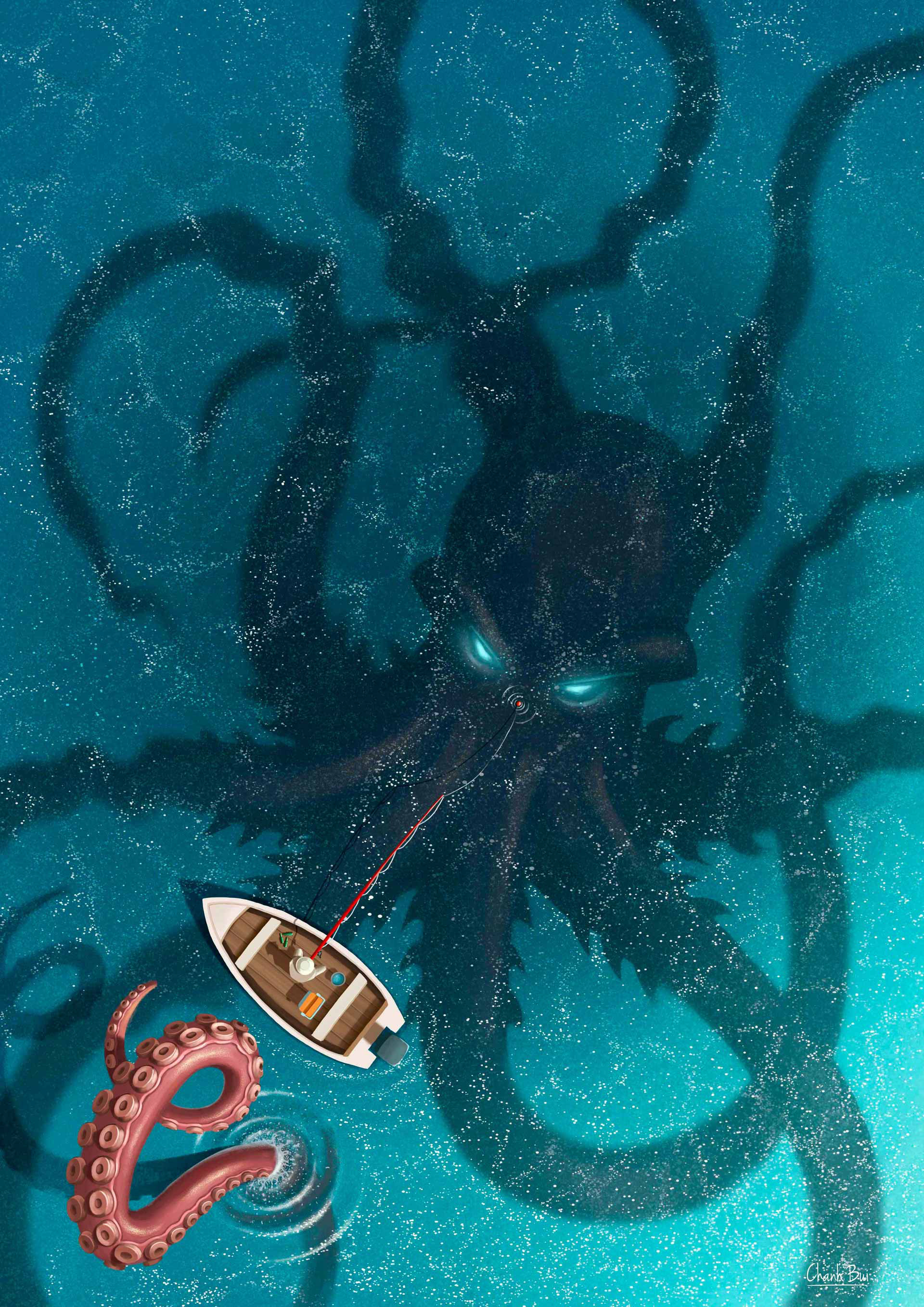 La Pieuvre, illustration