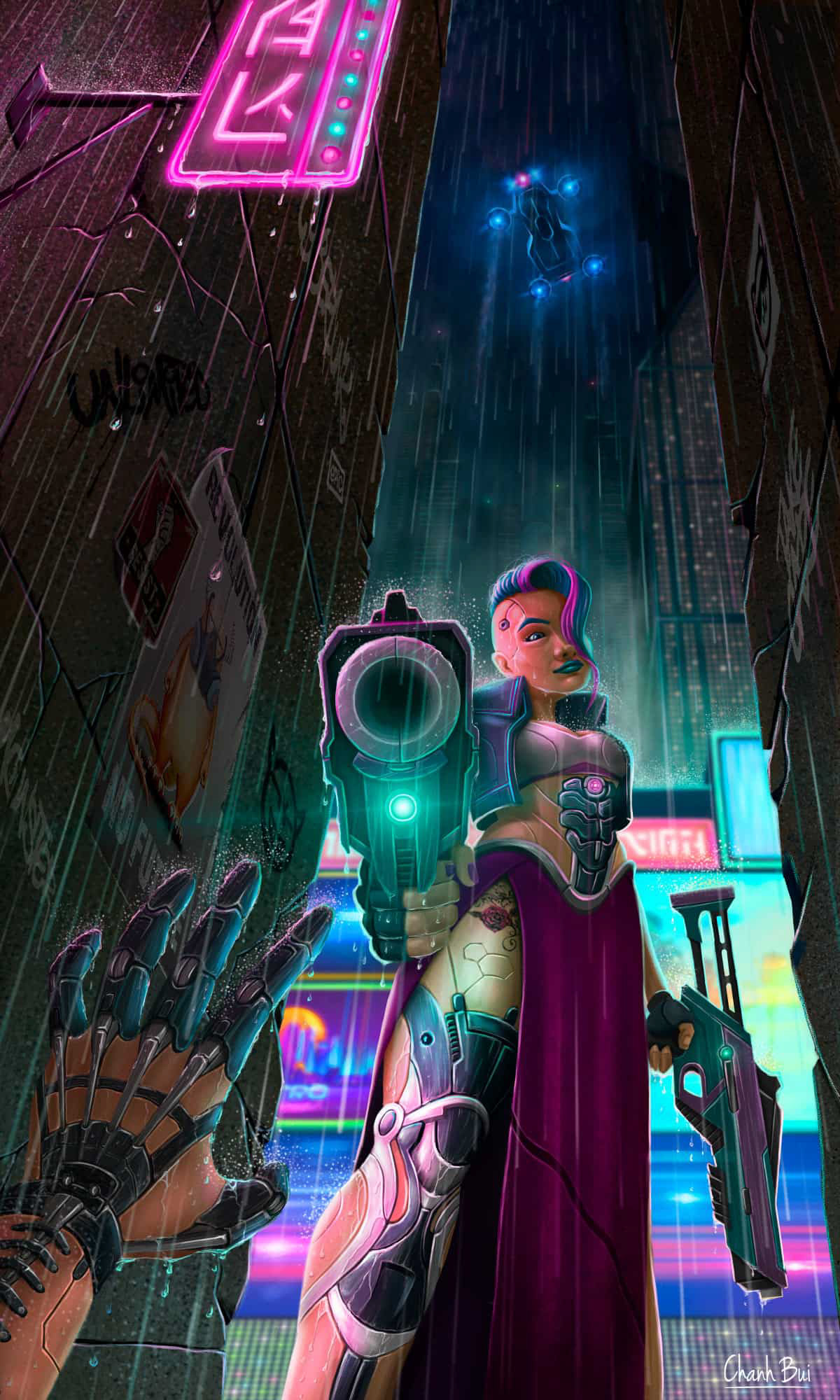 Illustration Cyberpunk