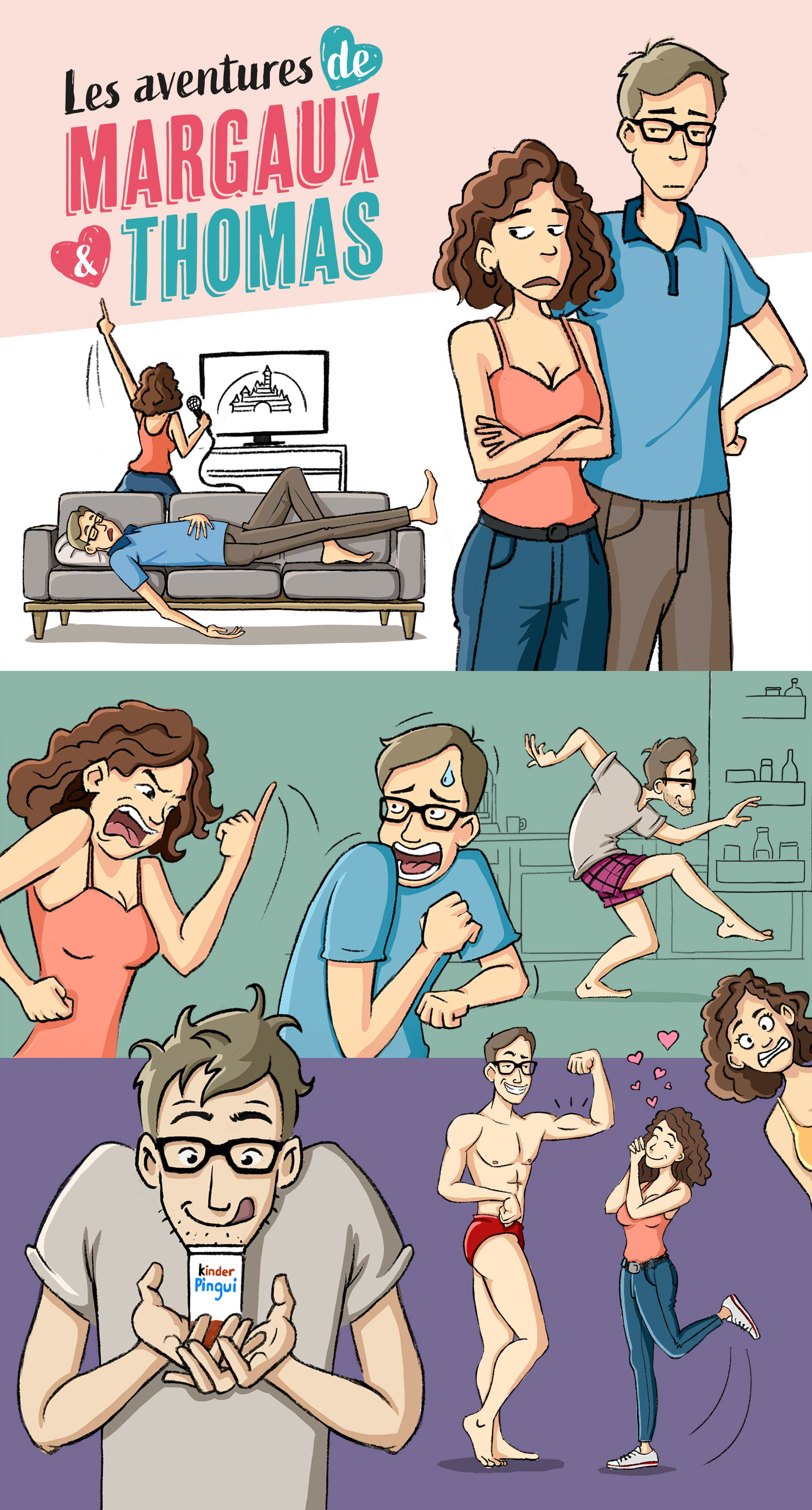 Margaux & Thomas, illustration