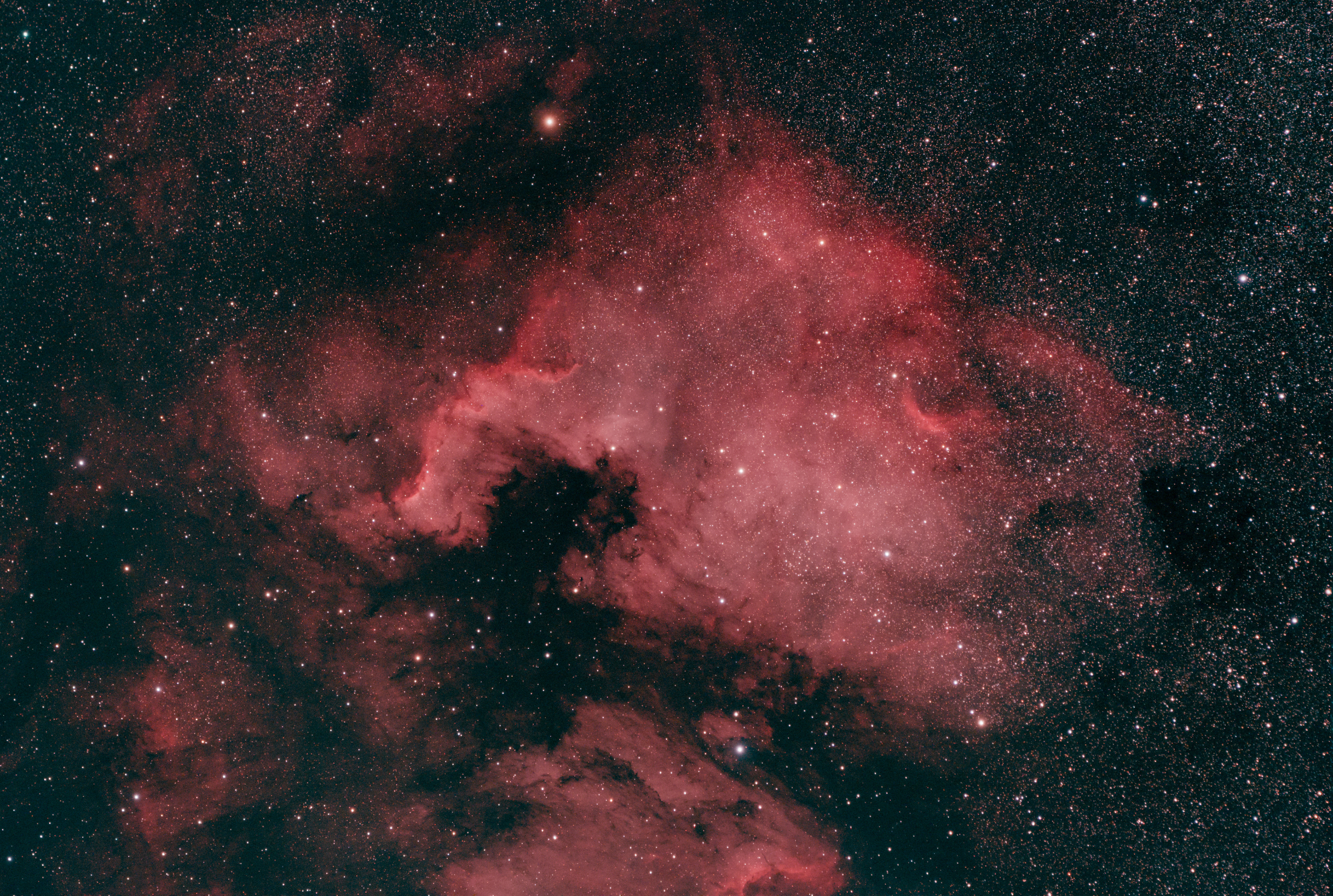 The North American Nebula NGC7000