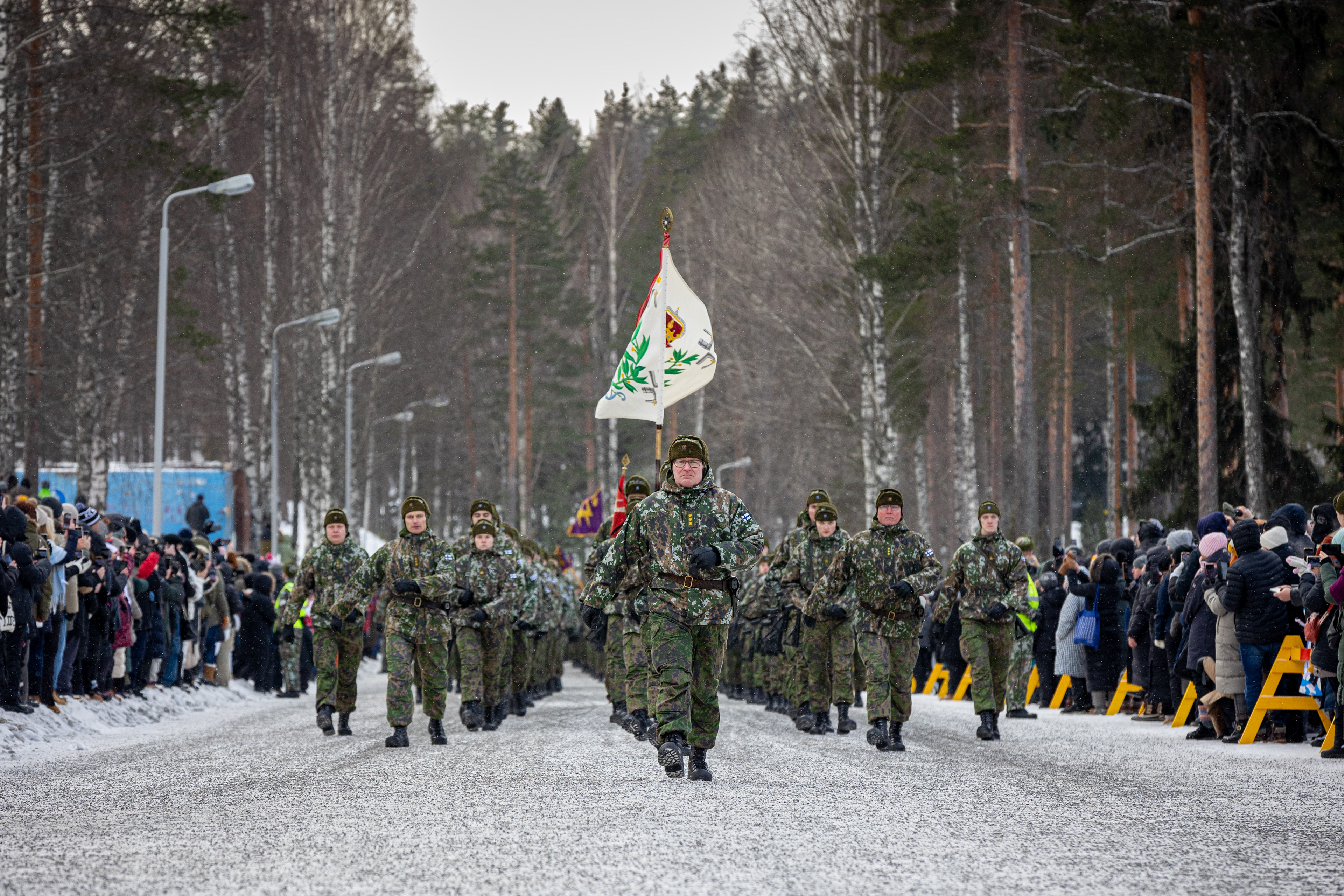 Karjalan Prikaatin 1/25 erän sotilasvalamarssi