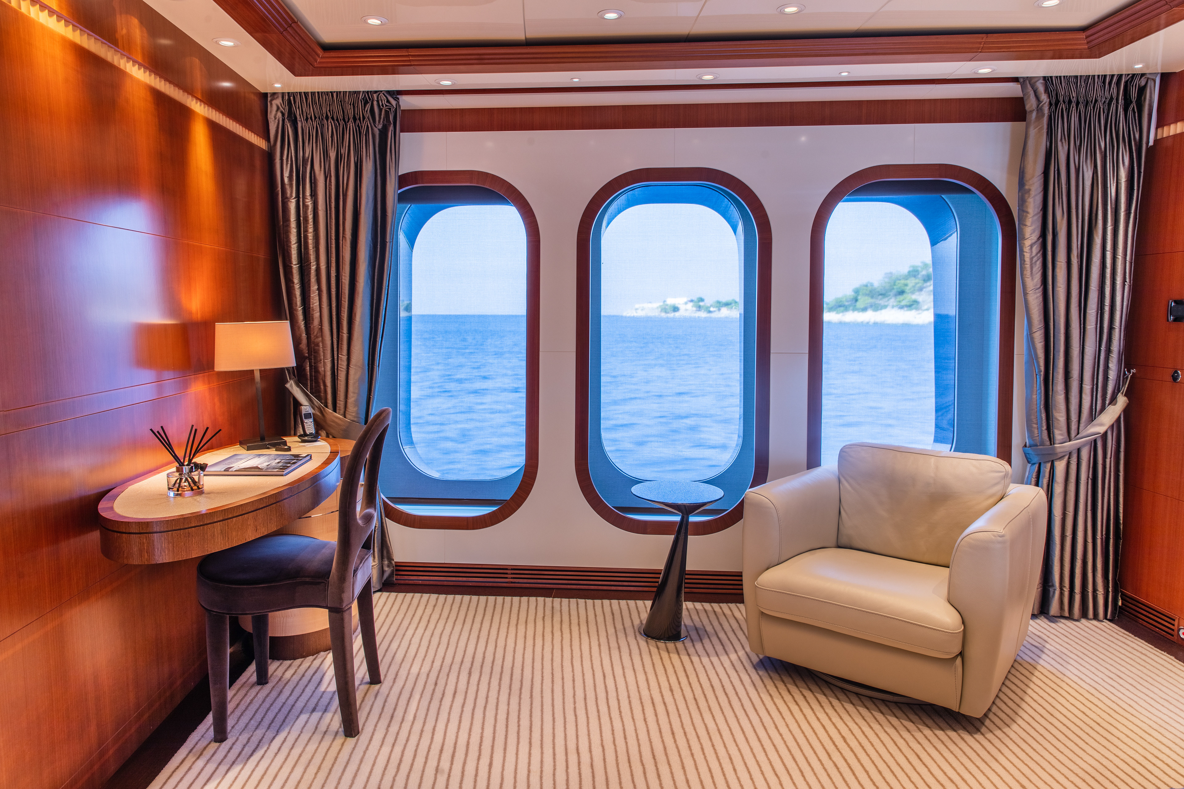 Ship interior Master suite