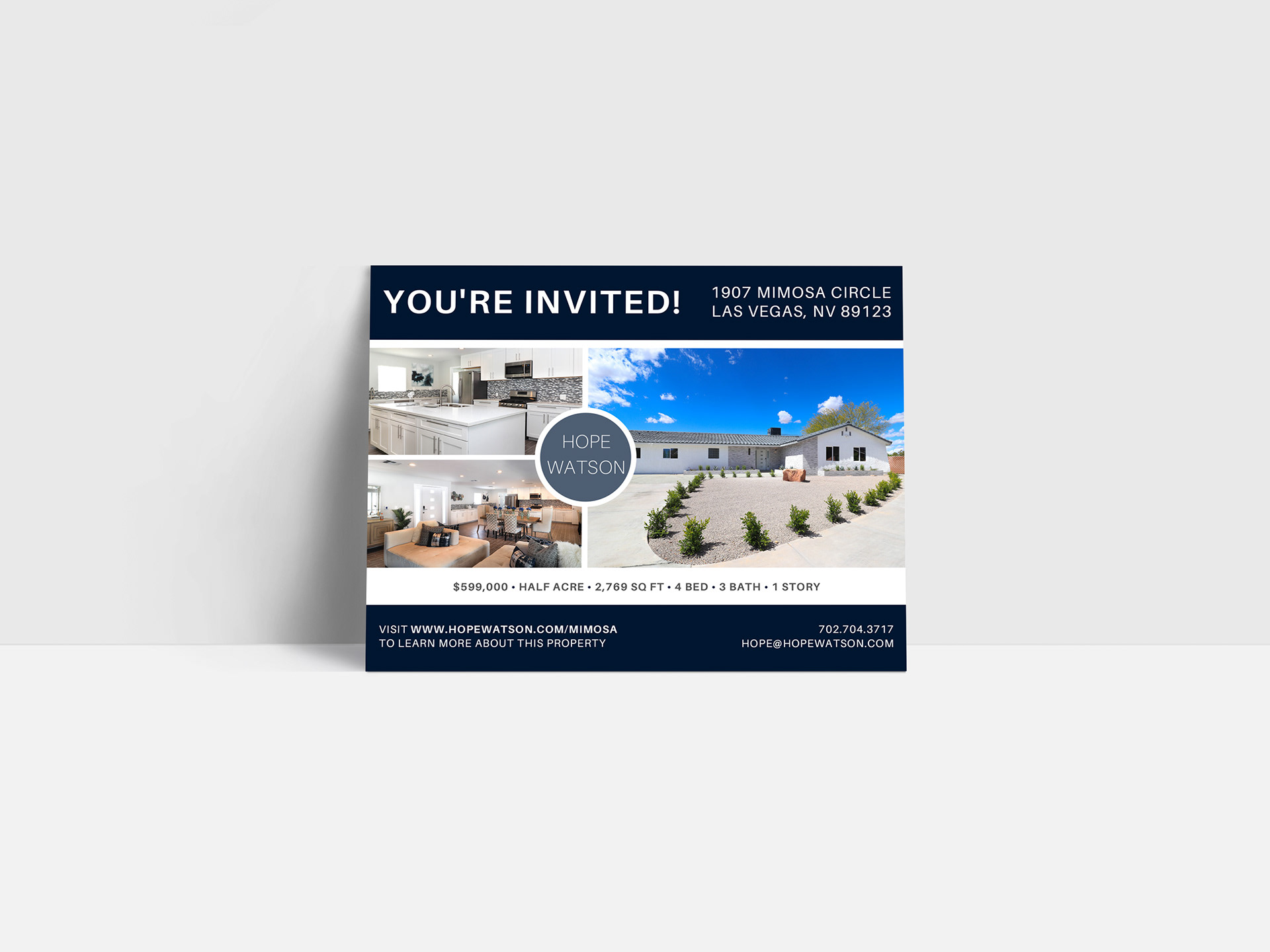 Postcard Design: Front