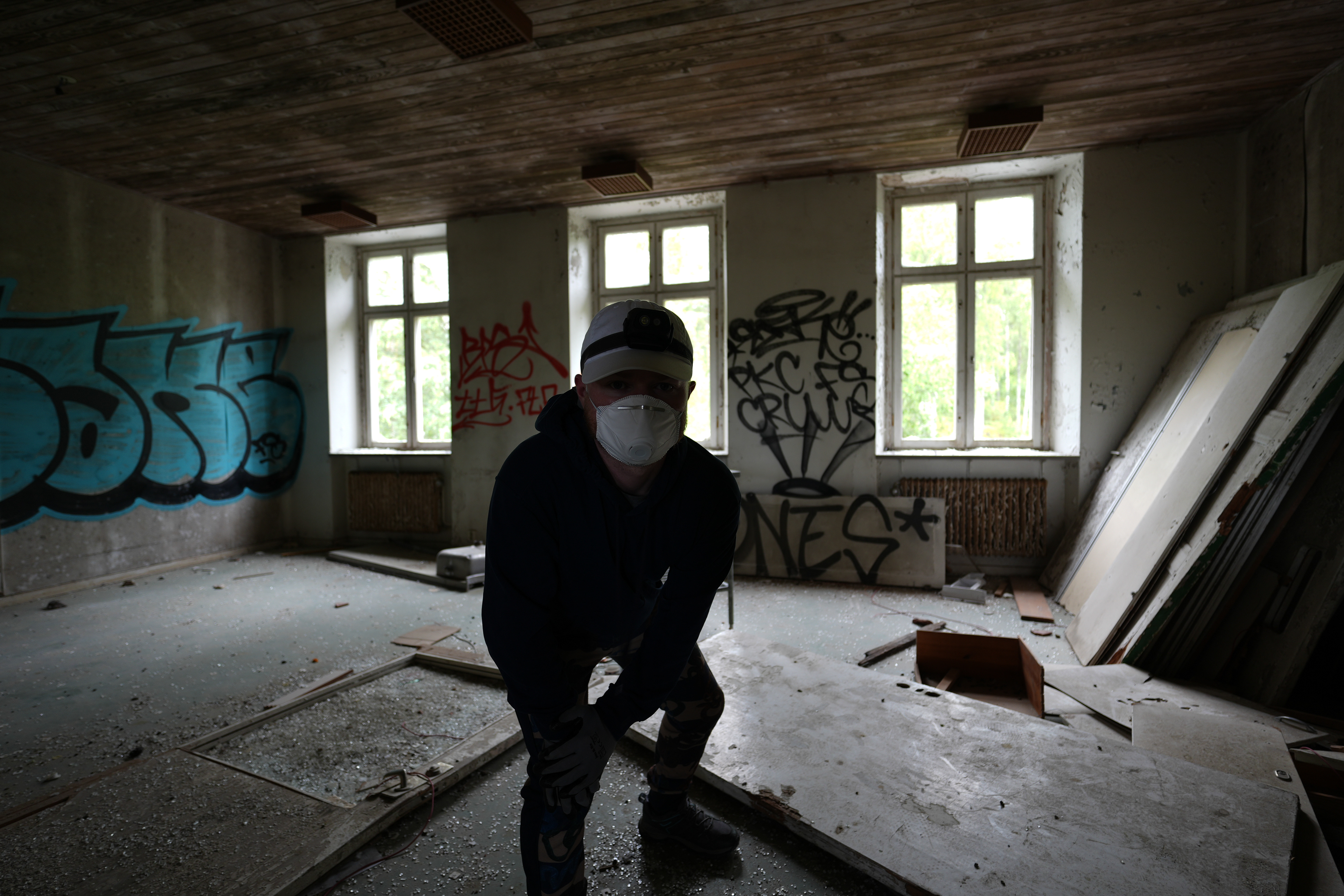 "Standing where others once lay. Behind me, a hospital bed… or maybe a brancard. It's unclear now, like so much of the past hidden in these walls. But one thing is certain this room has seen things I can only imagine.