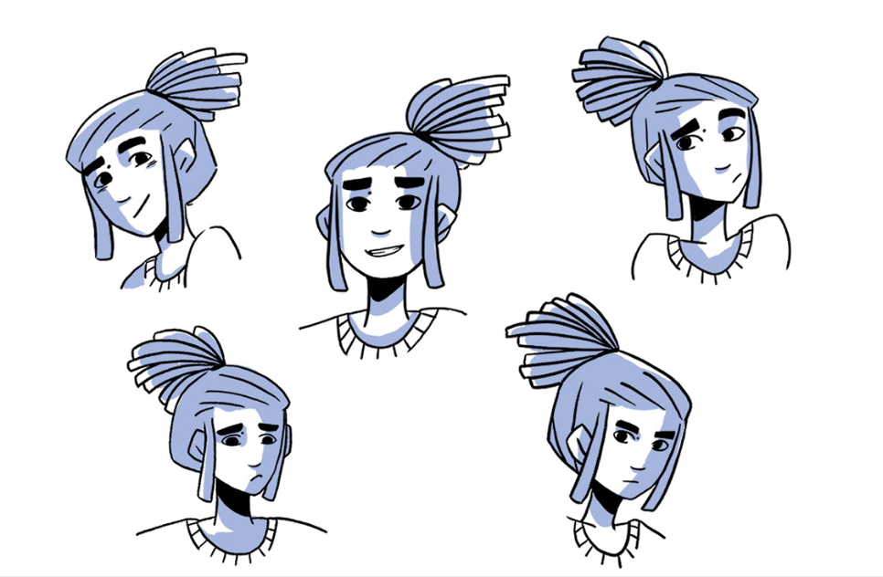 Rapunzel Retelling - Micah Keegan Character Thumbnails
