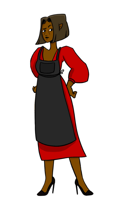 Rapunzel Retelling - Mother Gothel Final Design