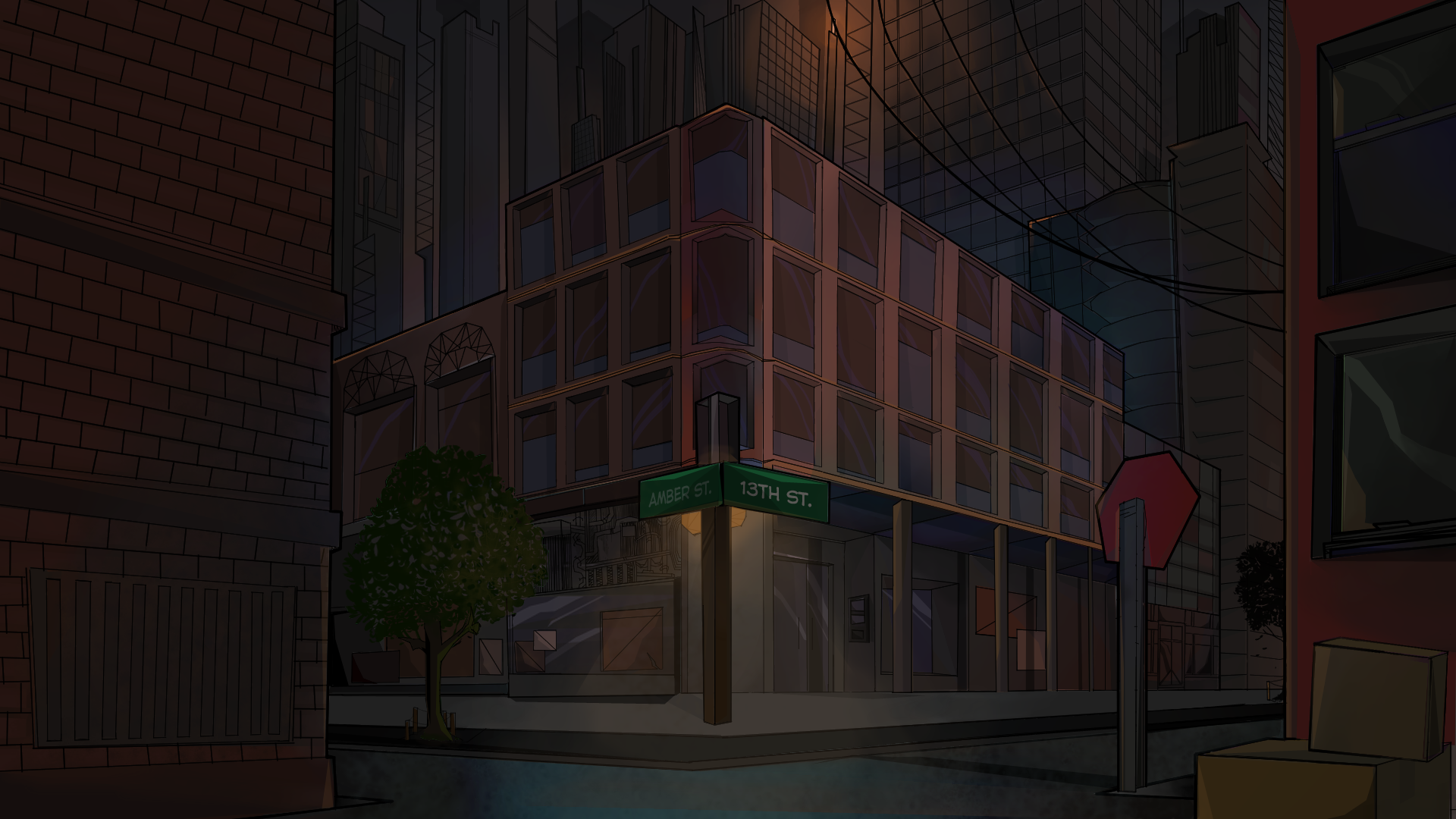 "Marco" Short Film - Scene 1 Background Rendered