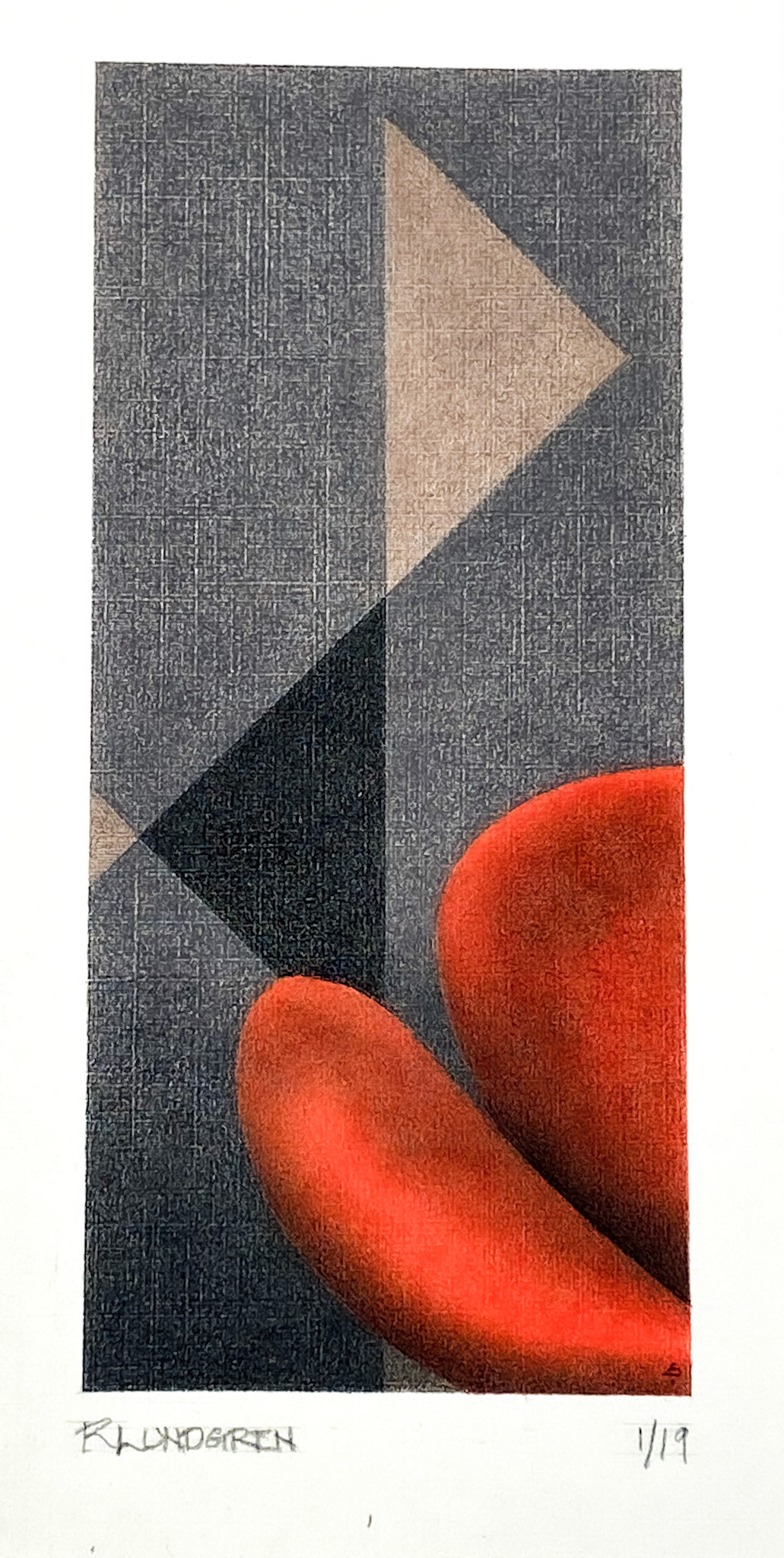 Red (approx. 2.75"w x 6"h image size, 3.75"w x 7.5"h paper size)