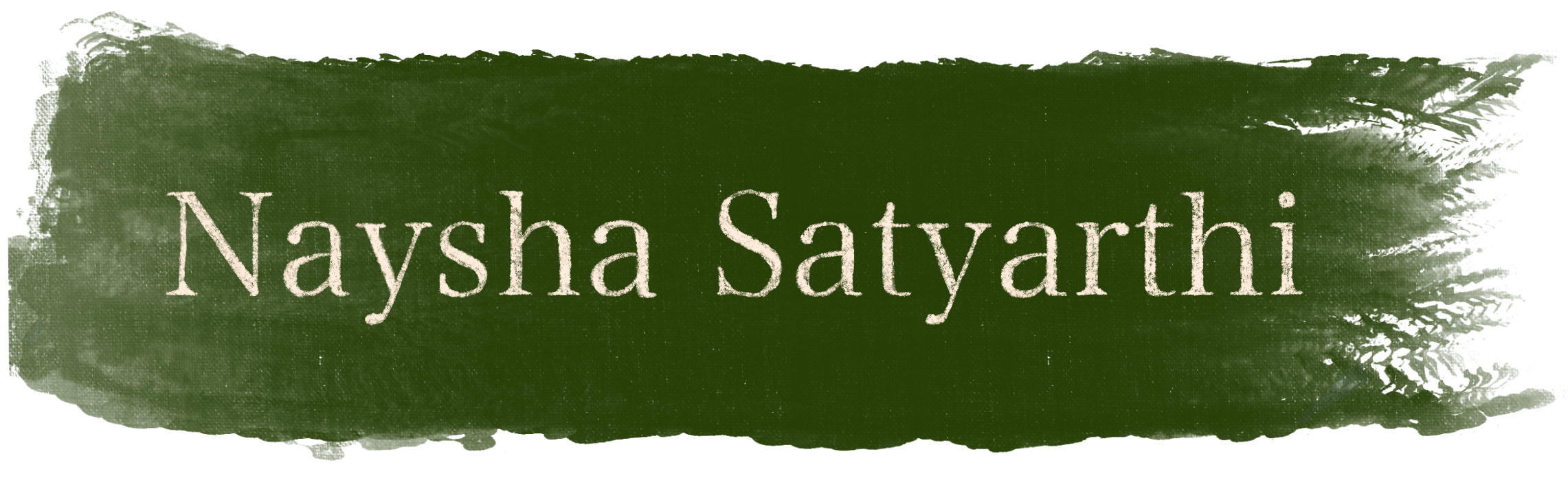 Naysha Satyarthi