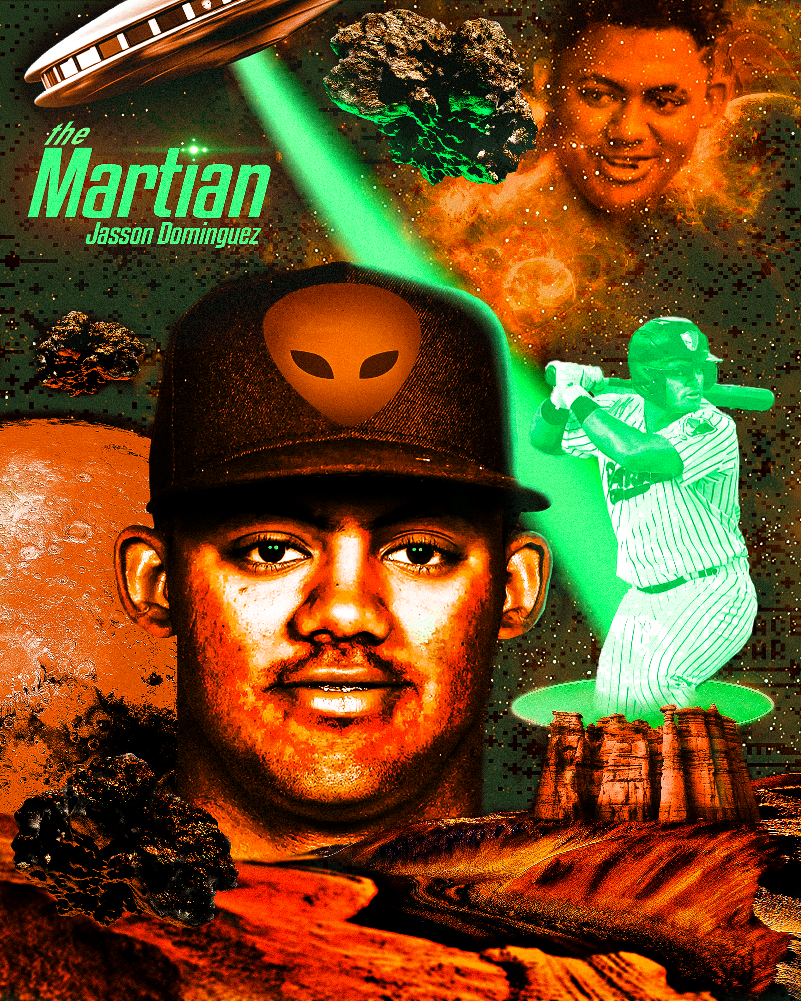 Jasson Dominguez "The Martian" poster